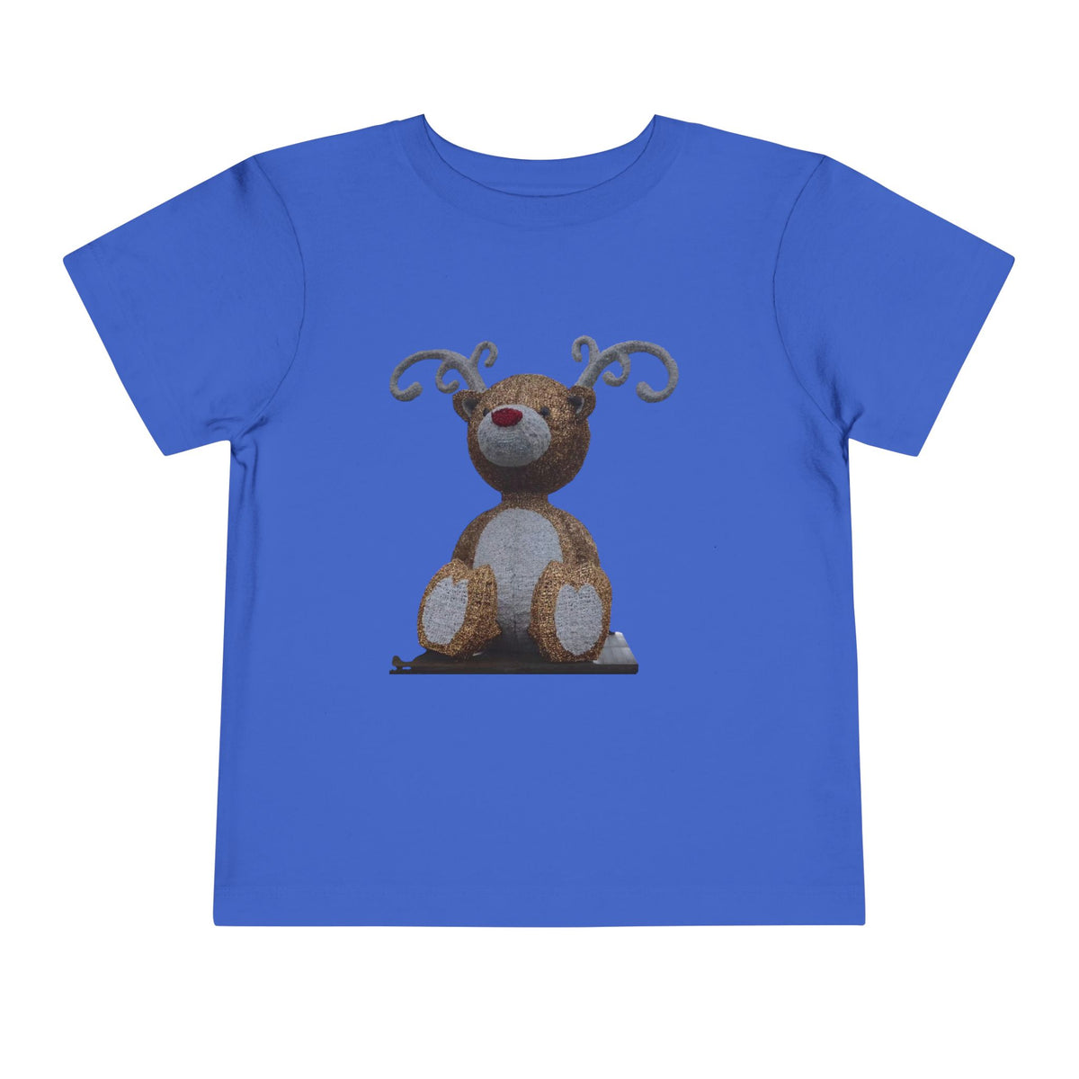 Toddler Tee — Cute Reindeer Stuffed Animal Graphic