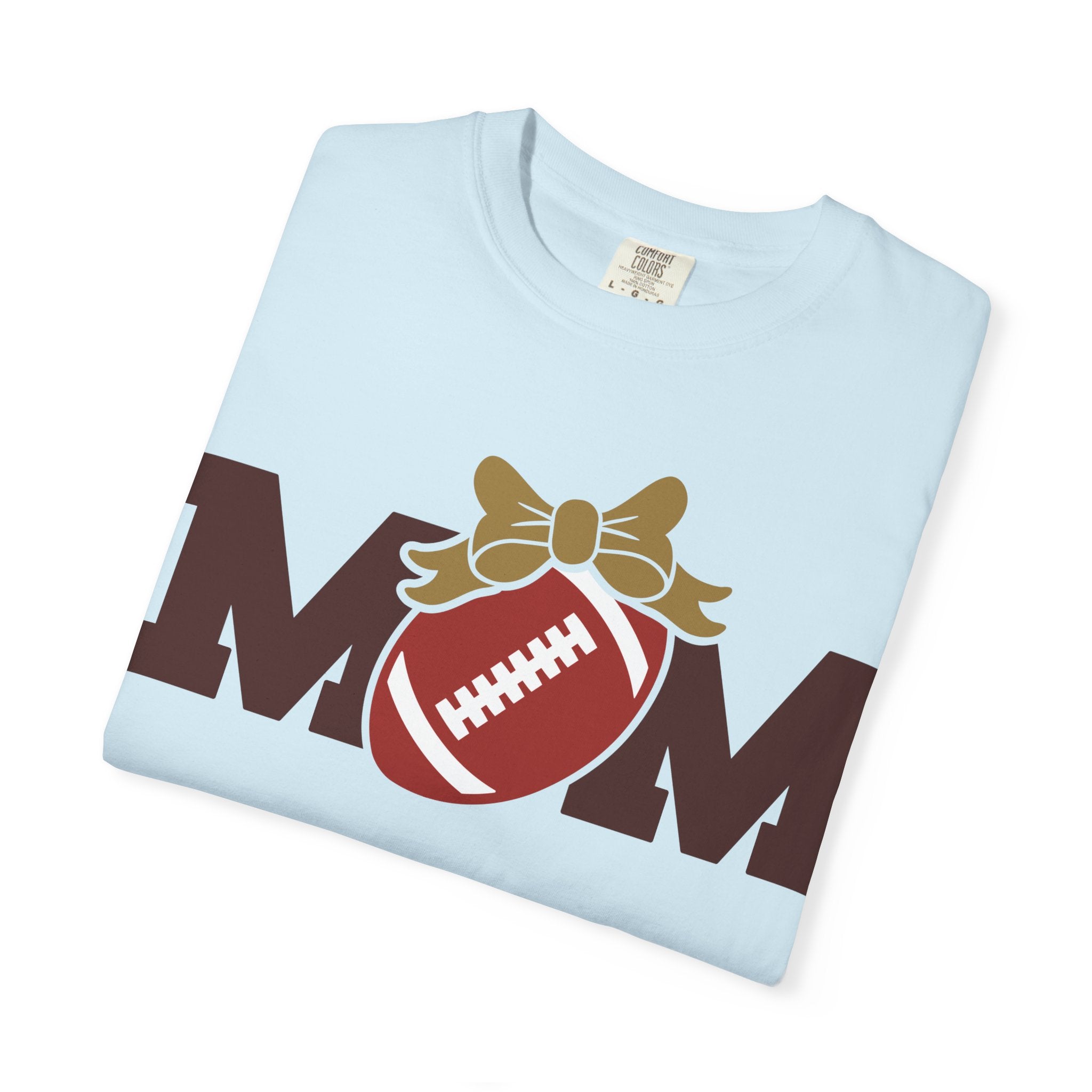 Garment-Dyed Football Mom Tee