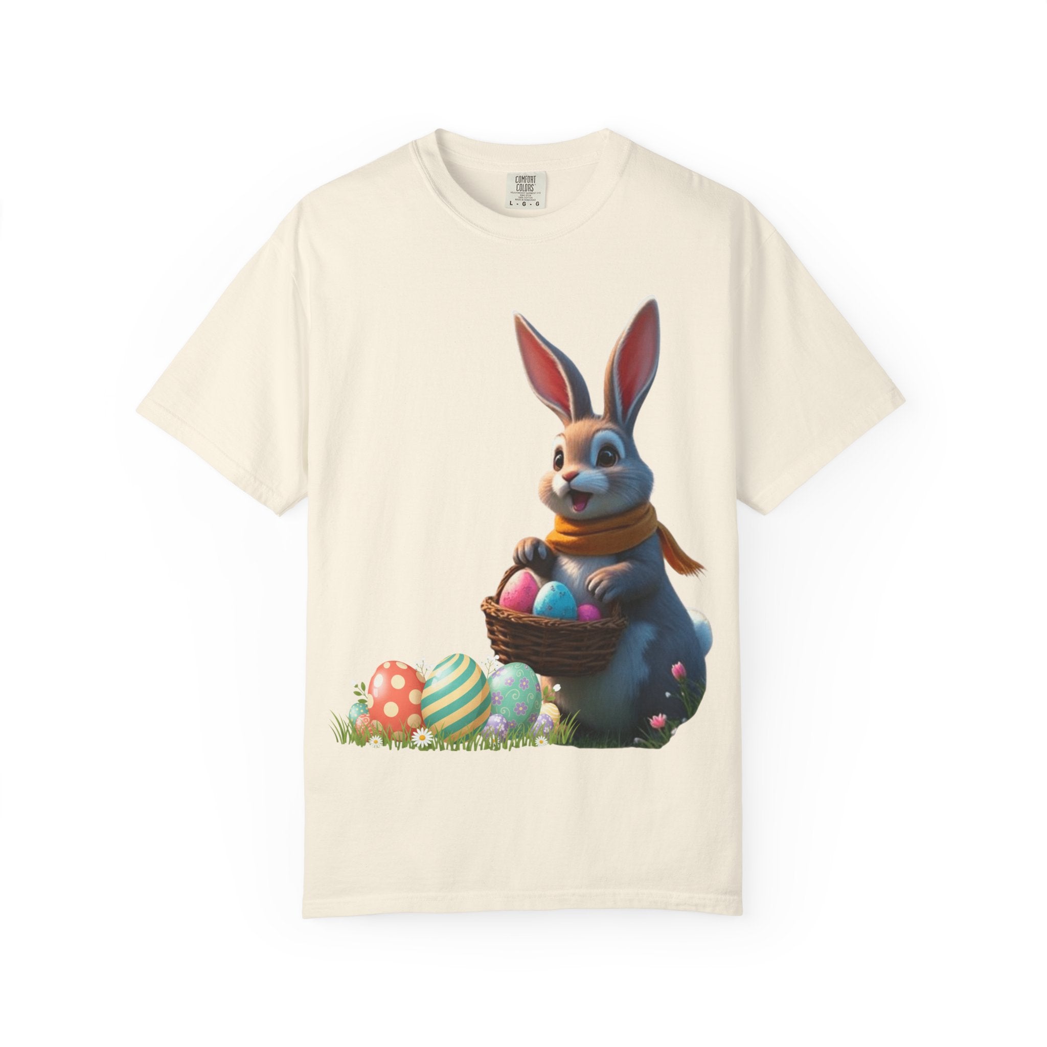 Garment-Dyed Easter Bunny Tee