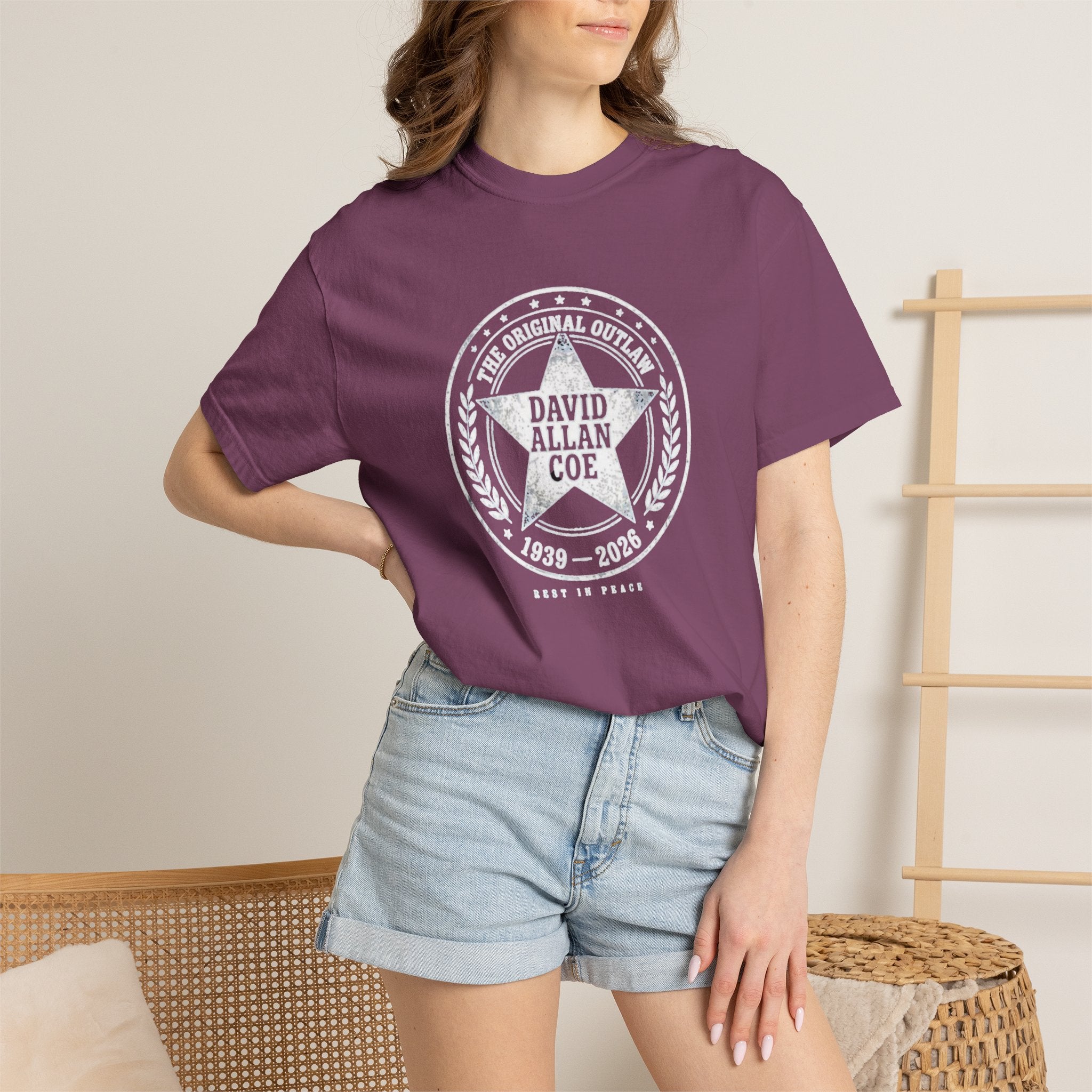 Distressed Star Seal T-Shirt — Vintage Americana Graphic Tee