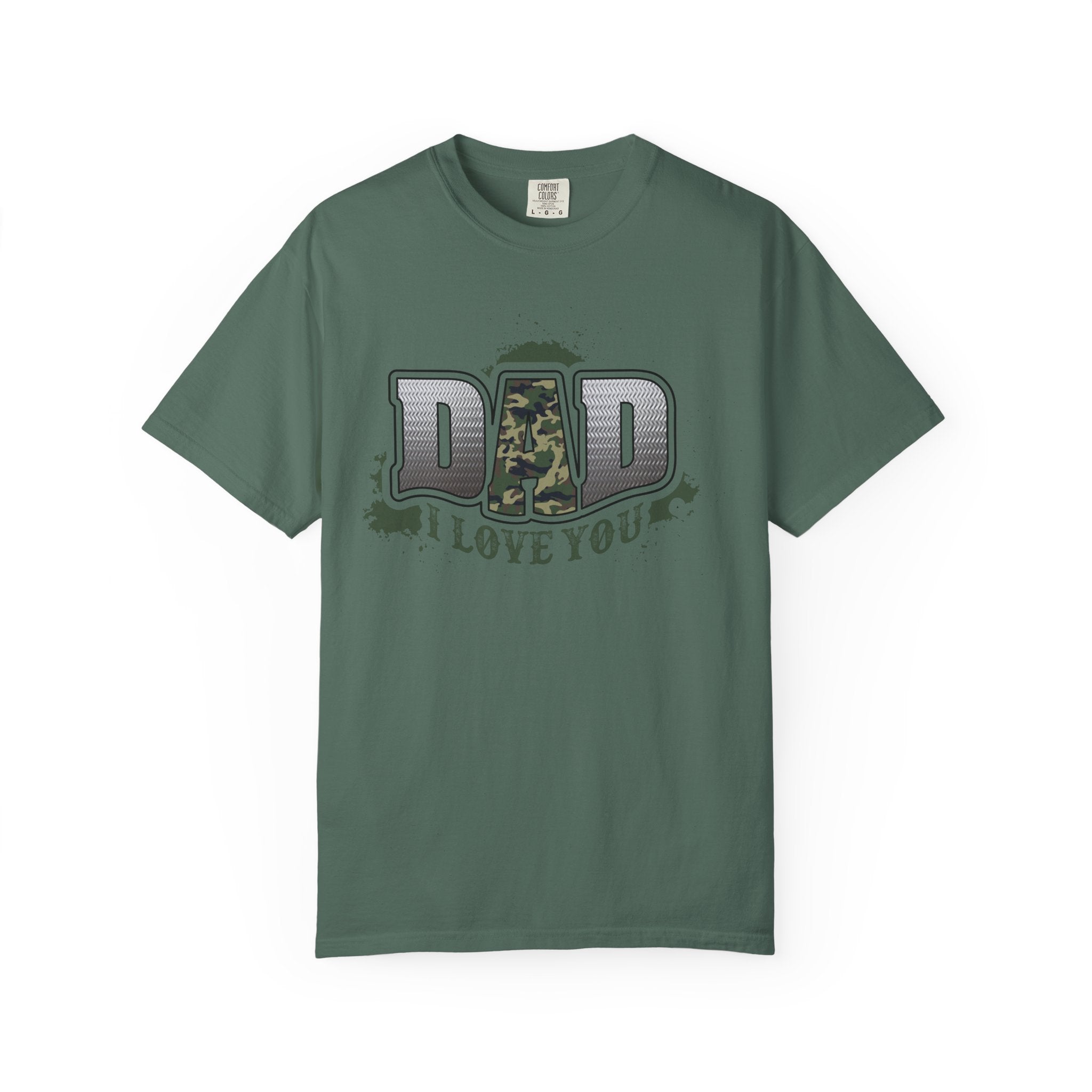 Dad I Love You Camo T-Shirt