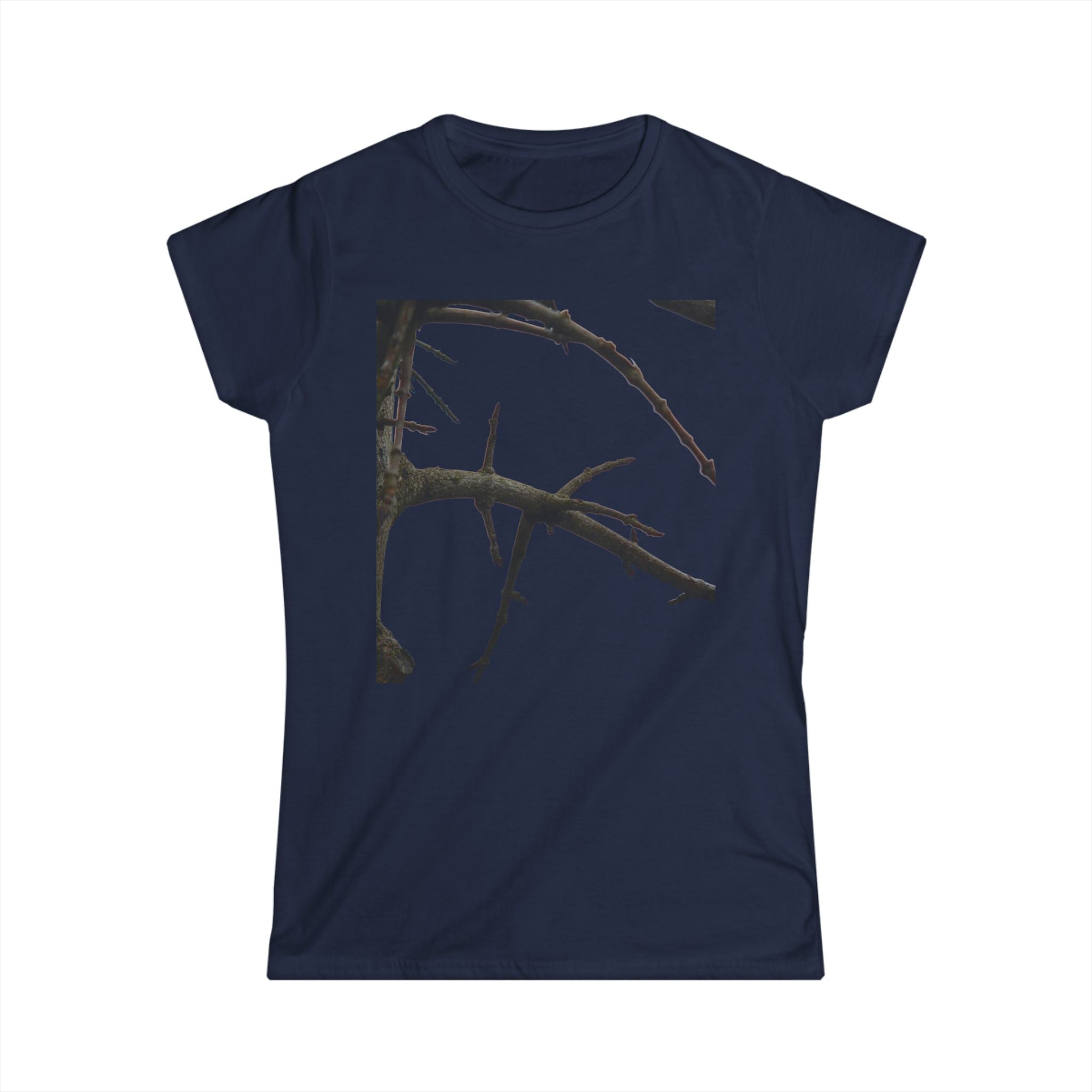 Soft Cotton Thorn Branch Tee