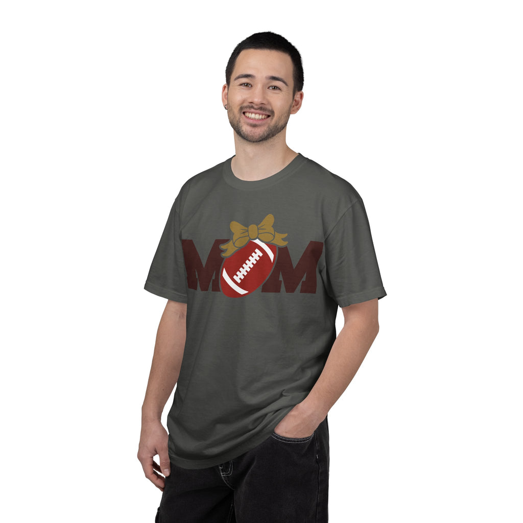 Garment-Dyed Football Mom Tee