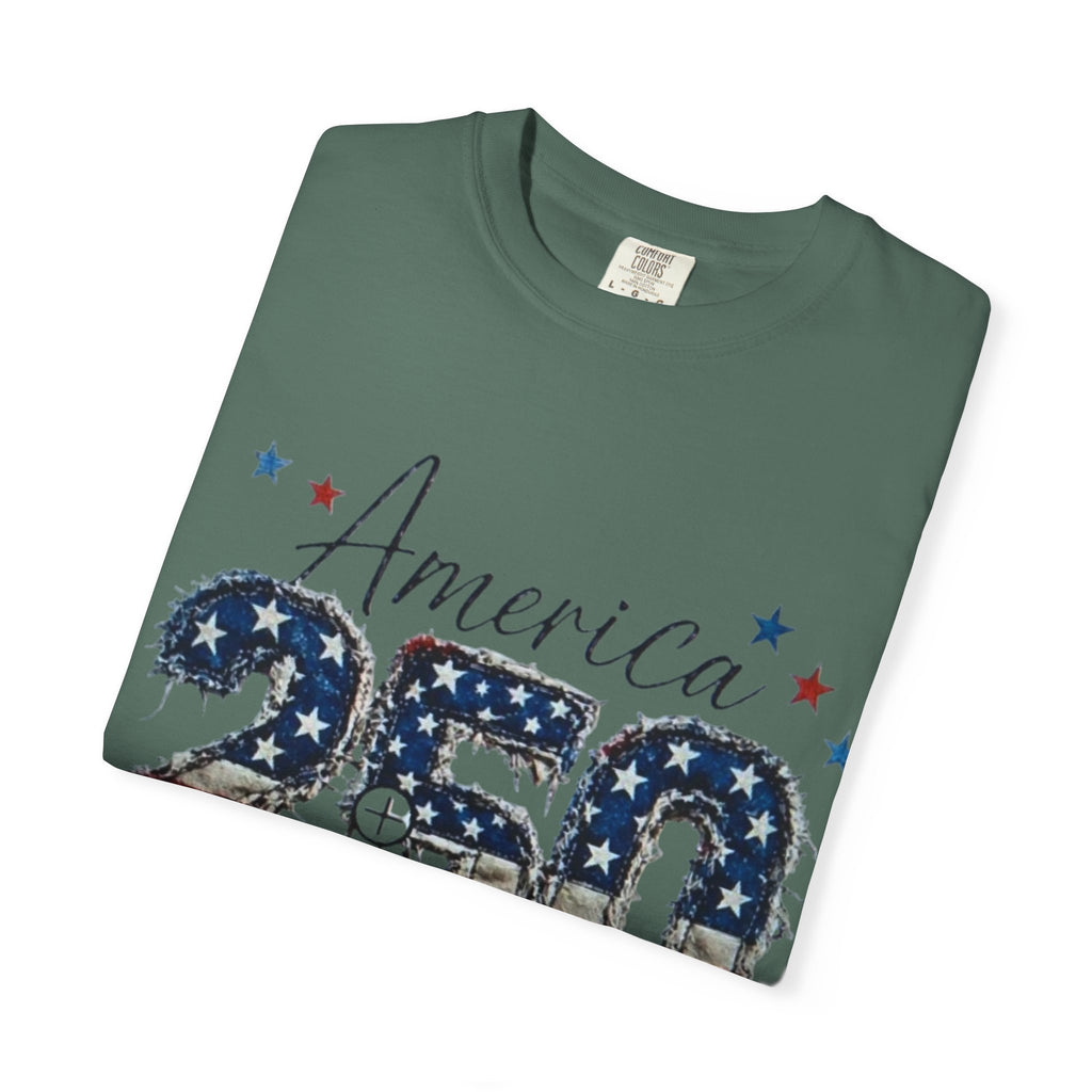 America 250 T-Shirt — 1776–2026 Stars & Stripes Patriotic Tee