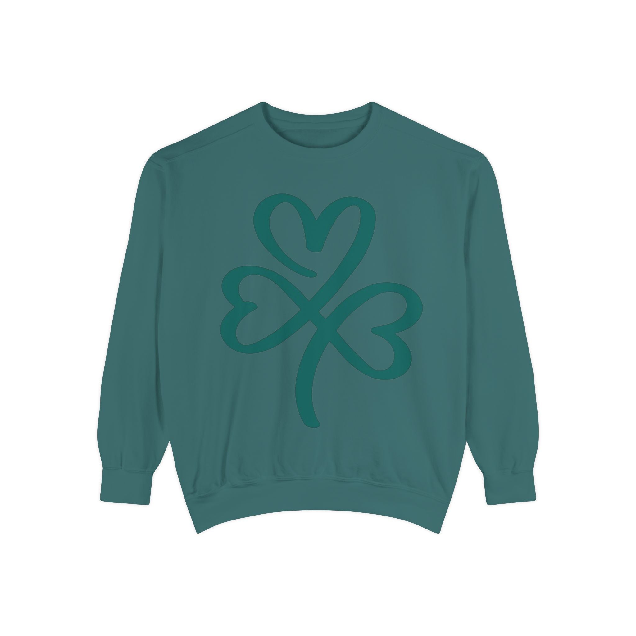 Heart Clover Cotton Sweatshirt