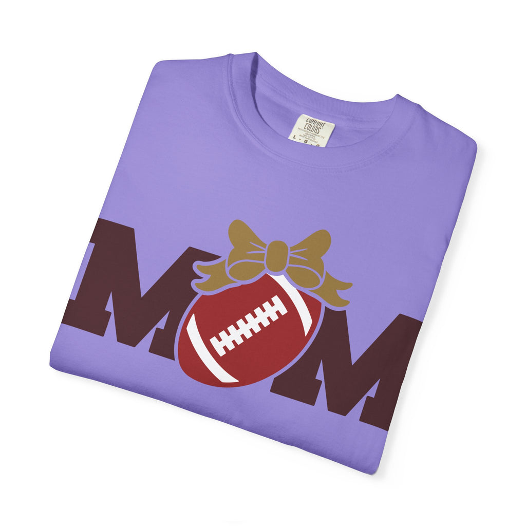 Garment-Dyed Football Mom Tee