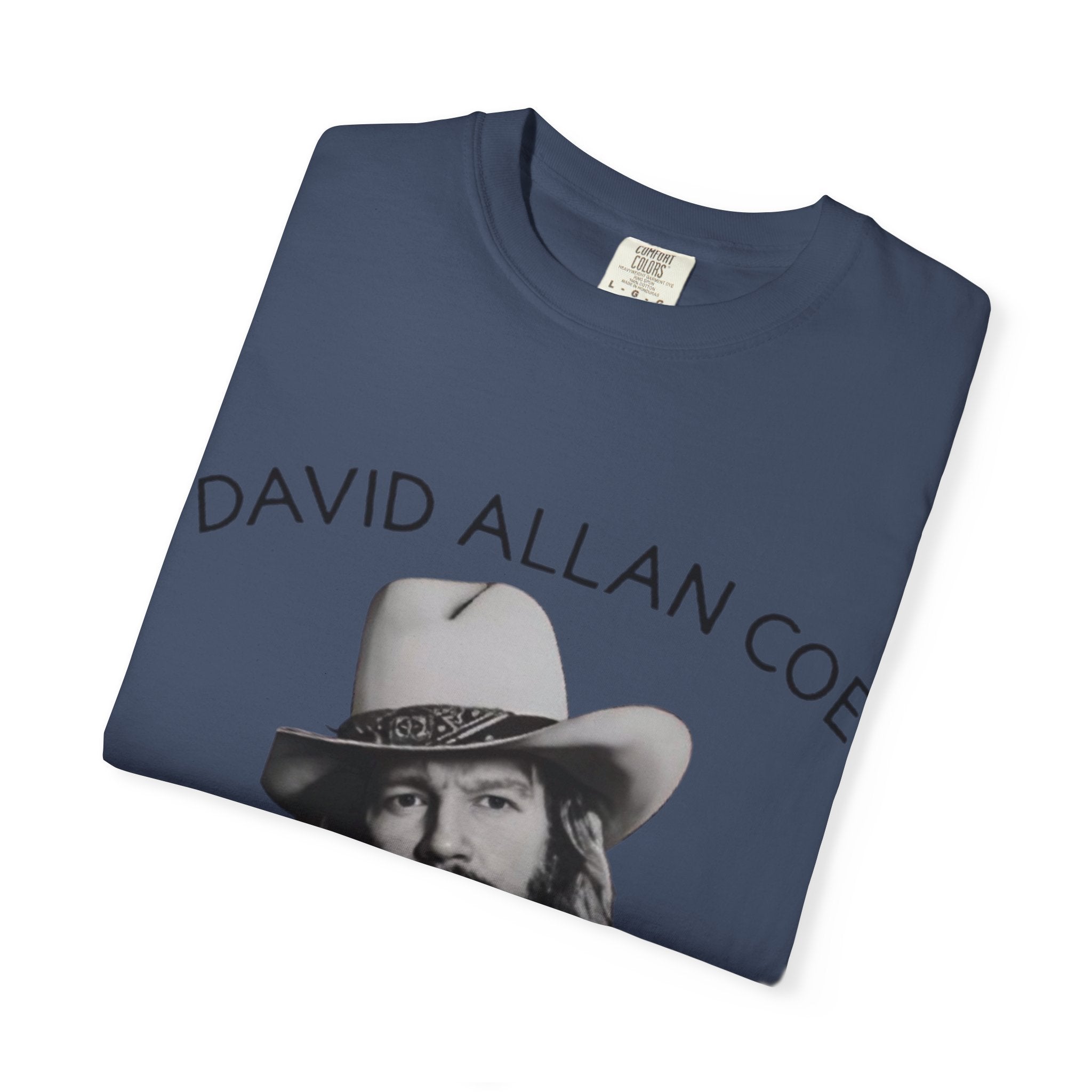 David Allan Coe Tribute T-Shirt – Vintage Cotton Memorial Tee