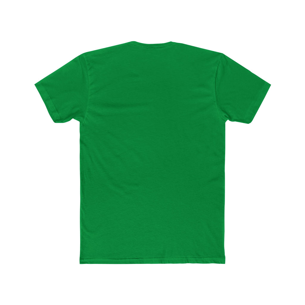 St. Patrick's Day Green Glitter Four-Leaf Clover T-Shirt