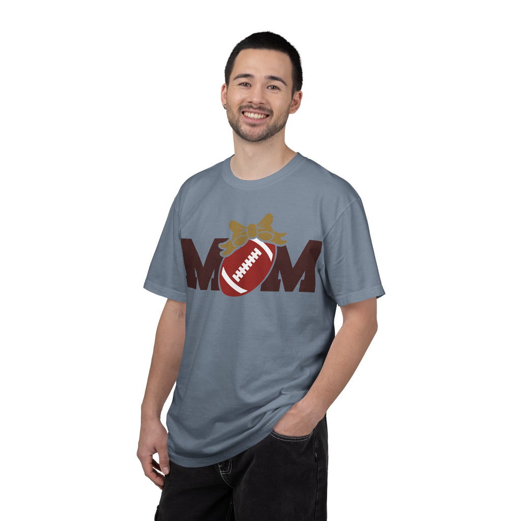 Garment-Dyed Football Mom Tee