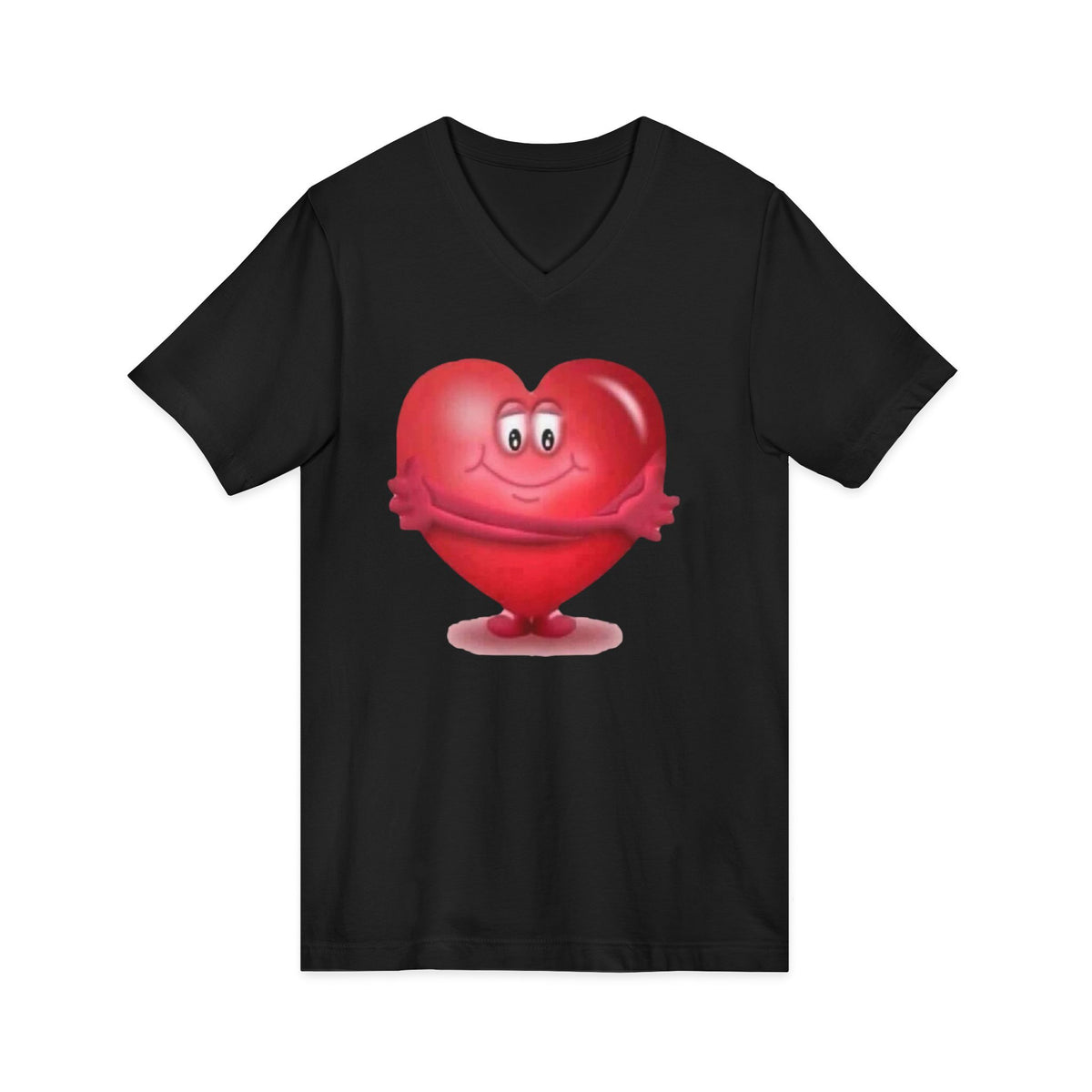 Unisex Jersey Short Sleeve V-Neck Tee