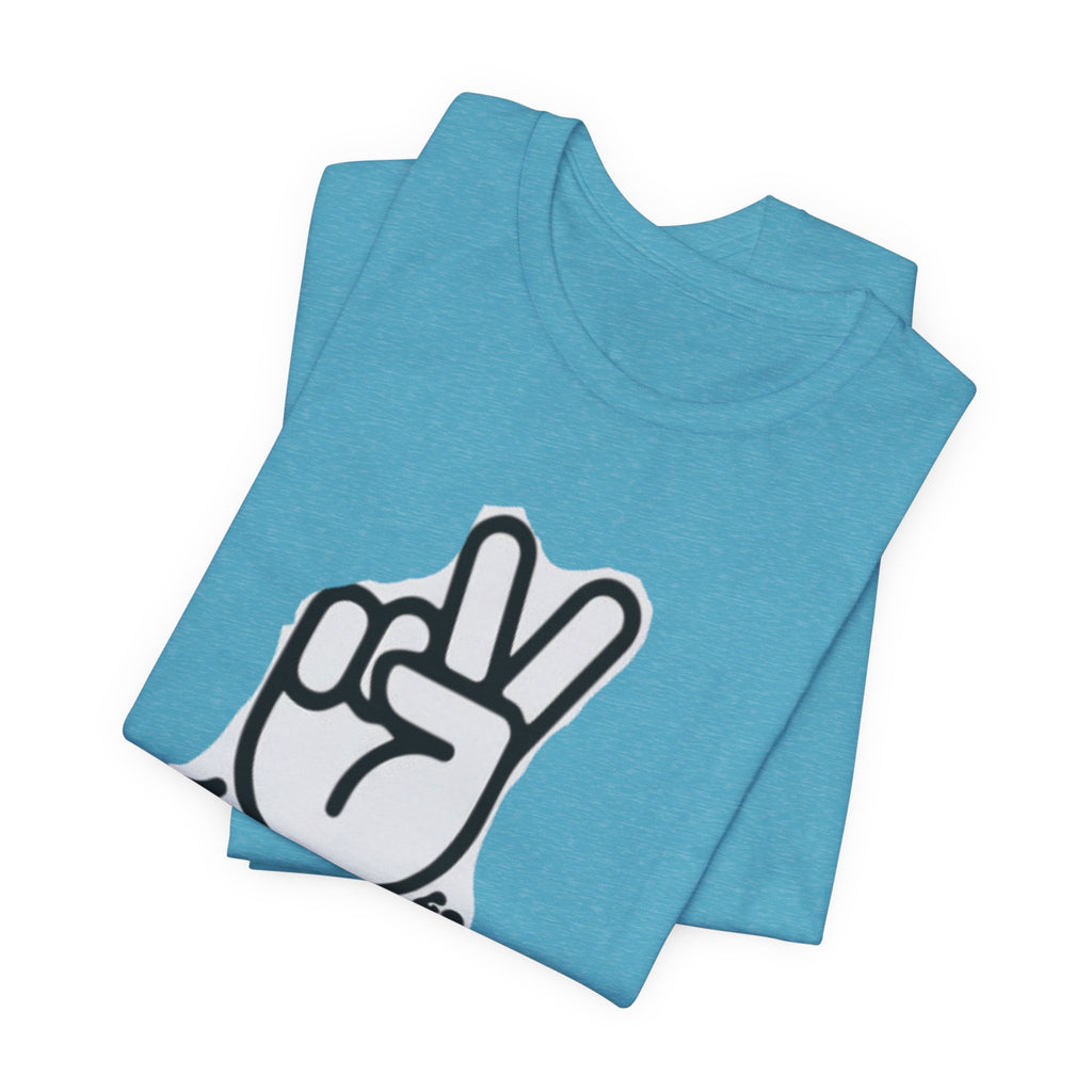 Mom Life Peace Sign T-Shirt