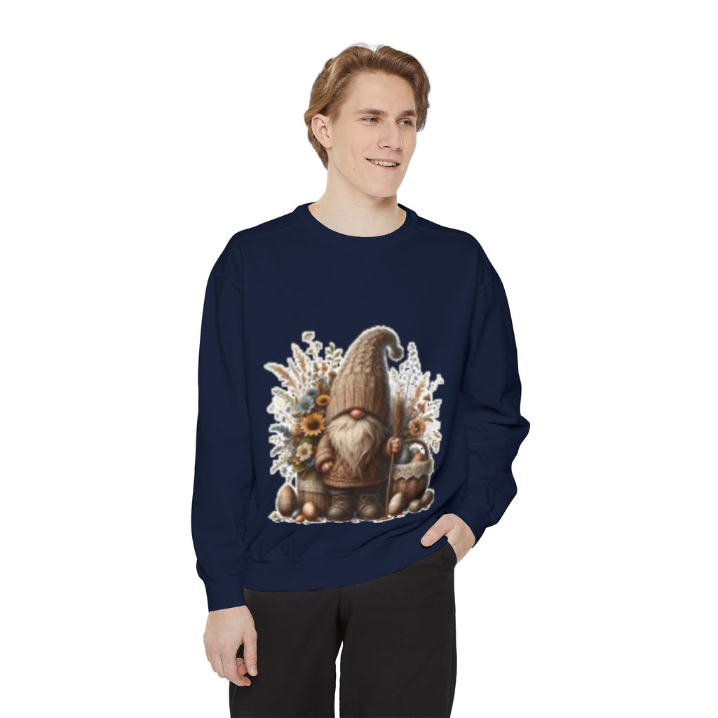 Garment-Dyed Cotton Sweatshirt