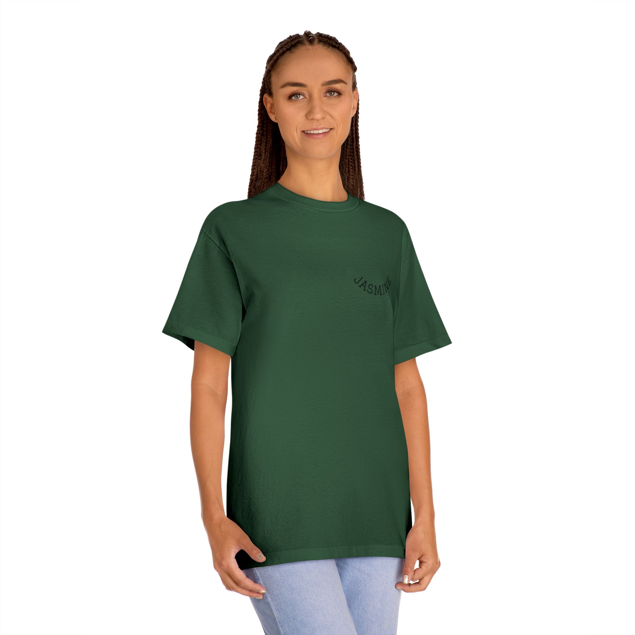 Midweight Cotton Logo Tee