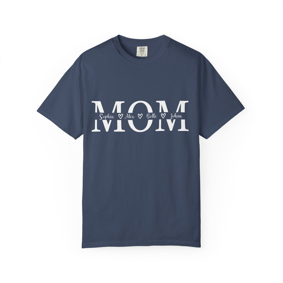 Classic White Garment-Dyed T-Shirt