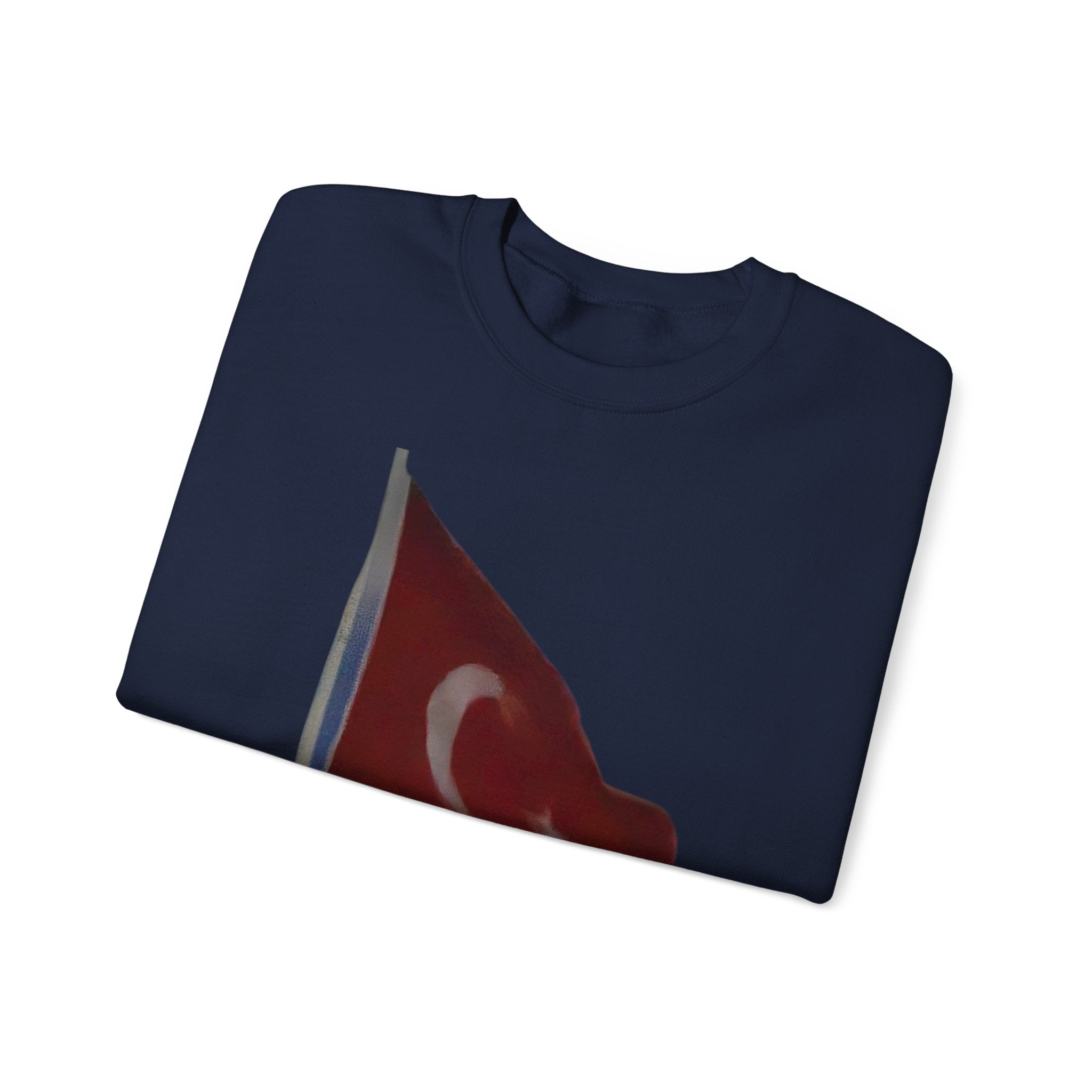 Turkish Flag Fleece Crewneck