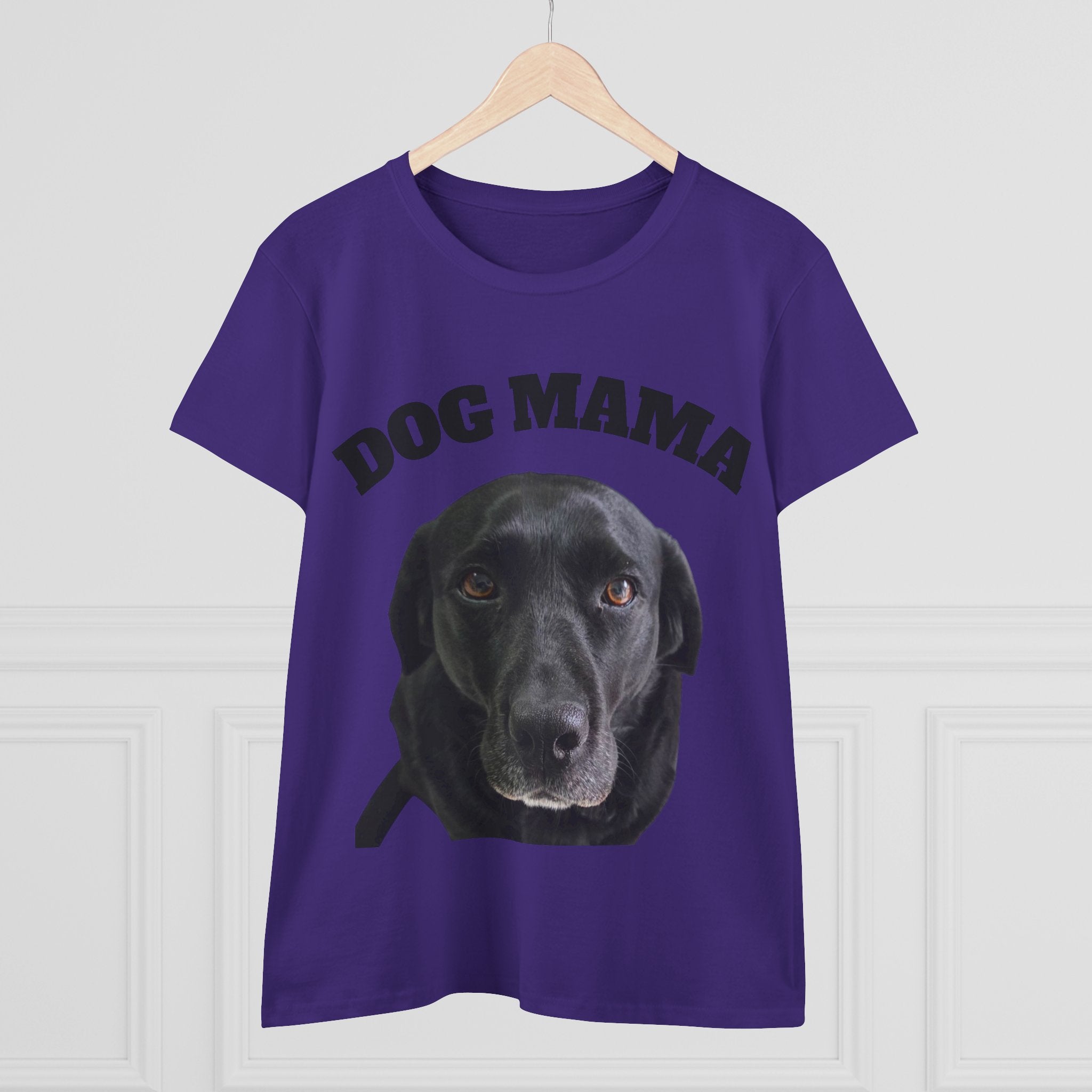 Black Lab Dog Mama Tee