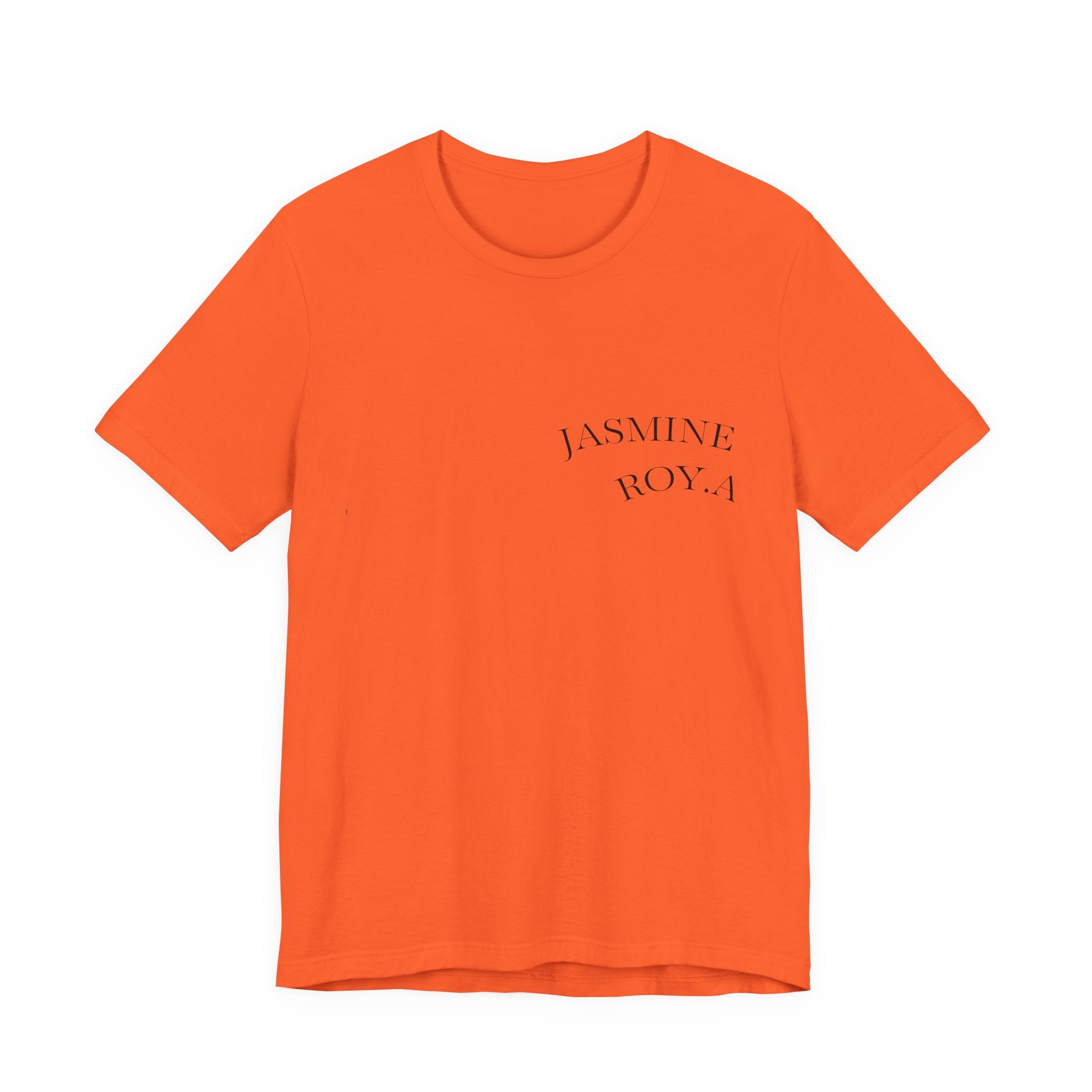 Premium Airlume cotton tee - back view
