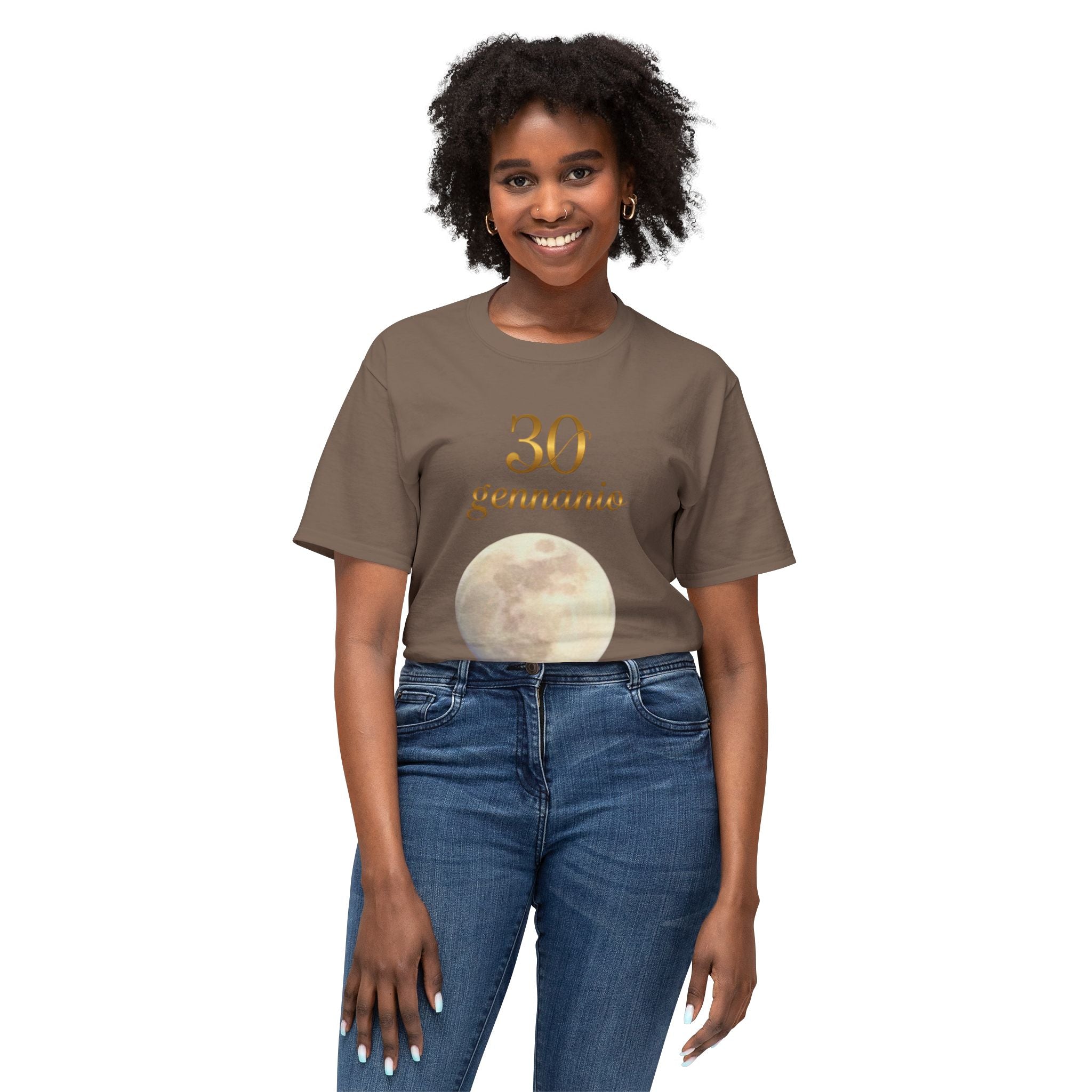 Moon Graphic Cotton Tee