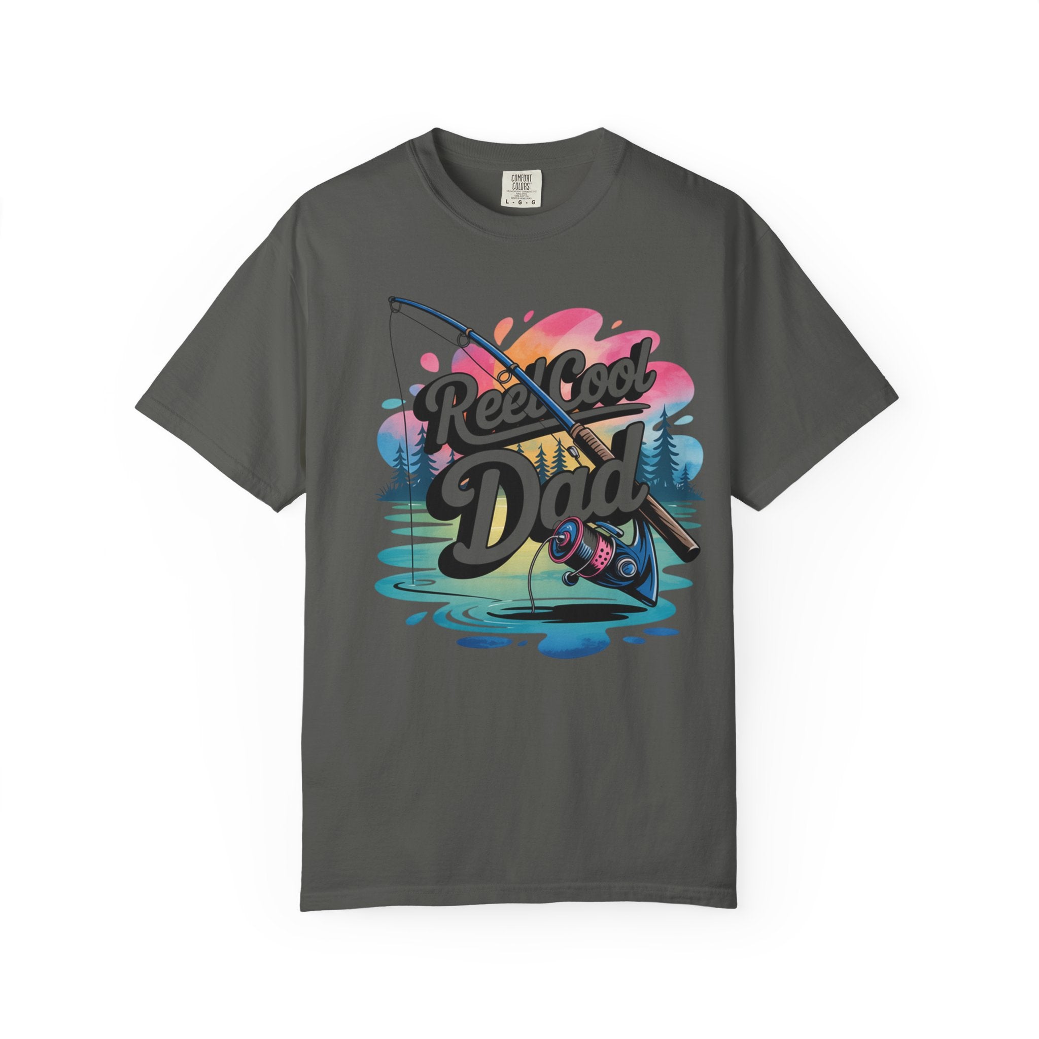 Reel Cool Dad Fishing T-Shirt — Dad Gift for Fishermen, Father’s Day Tee