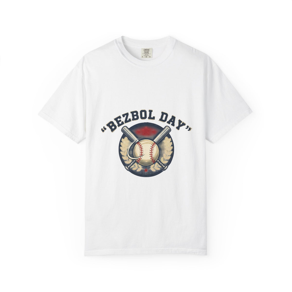 Baseball Graphic T-Shirt — "Bezbol Day" Retro Baseball Tee