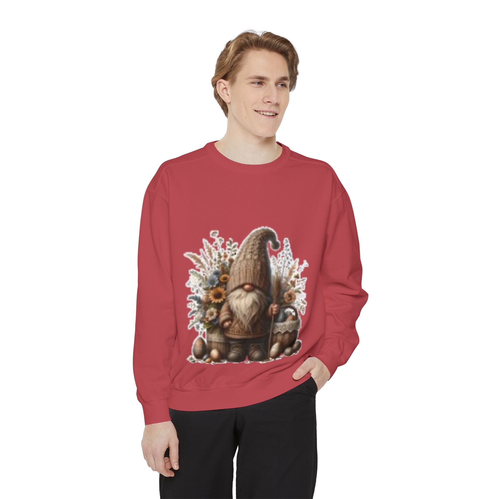 Garment-Dyed Cotton Sweatshirt