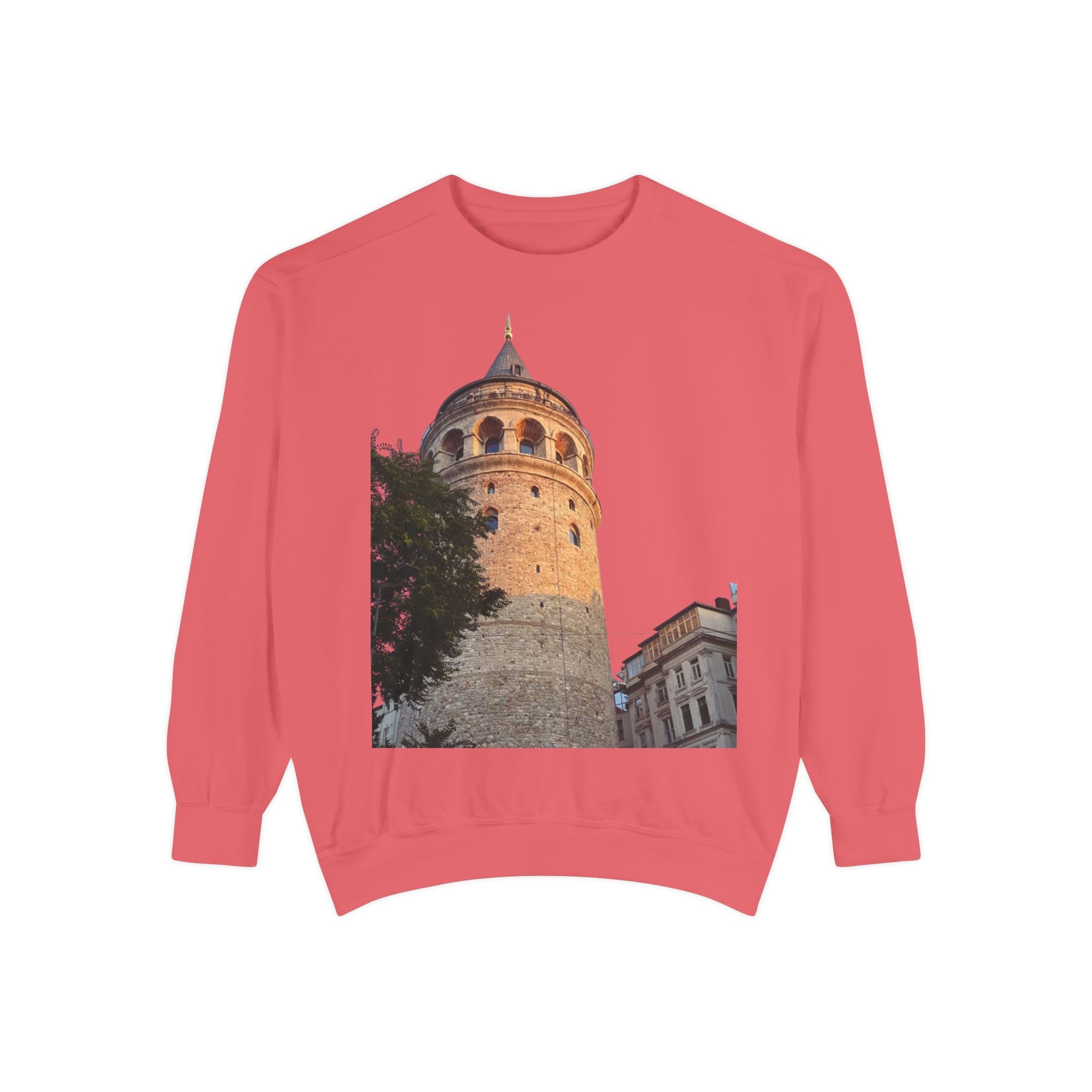 Garment-Dyed Cotton Sweatshirt