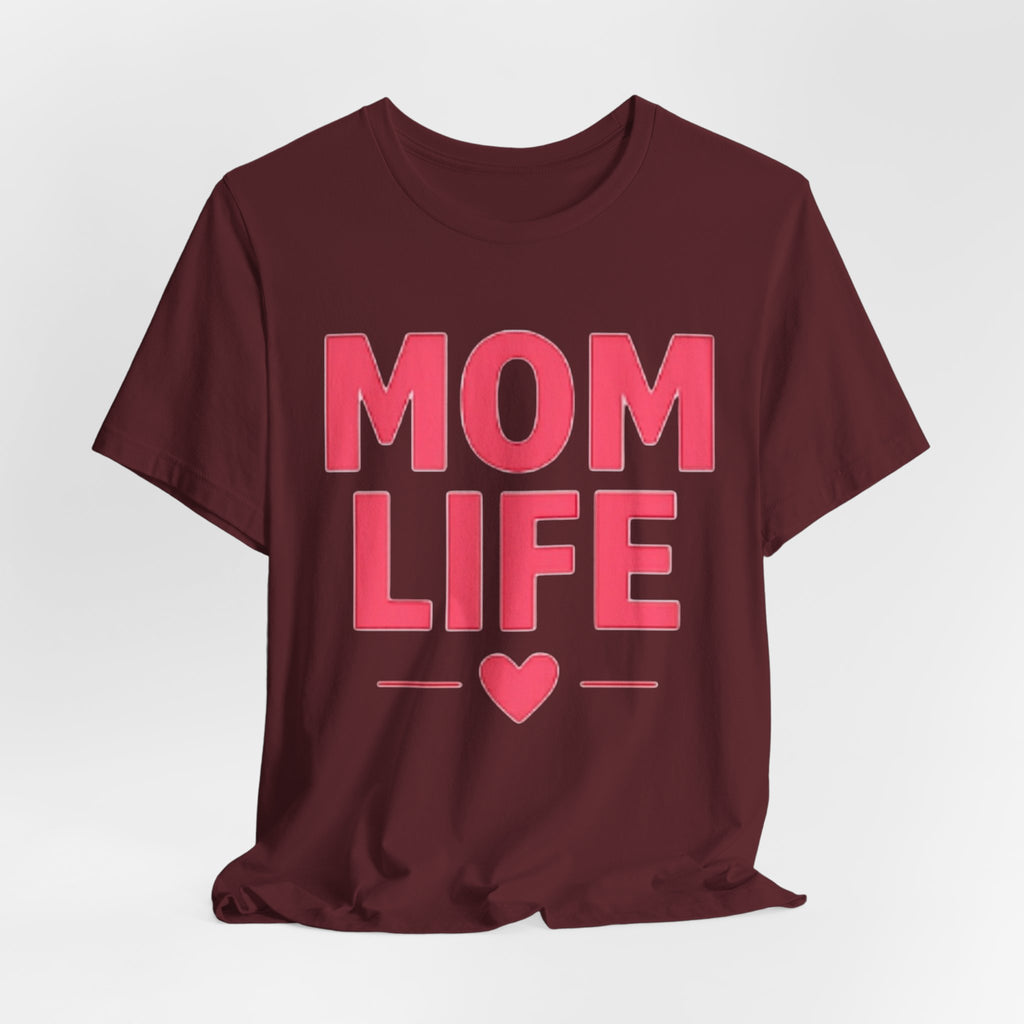 Soft Cotton Mom Life Tee