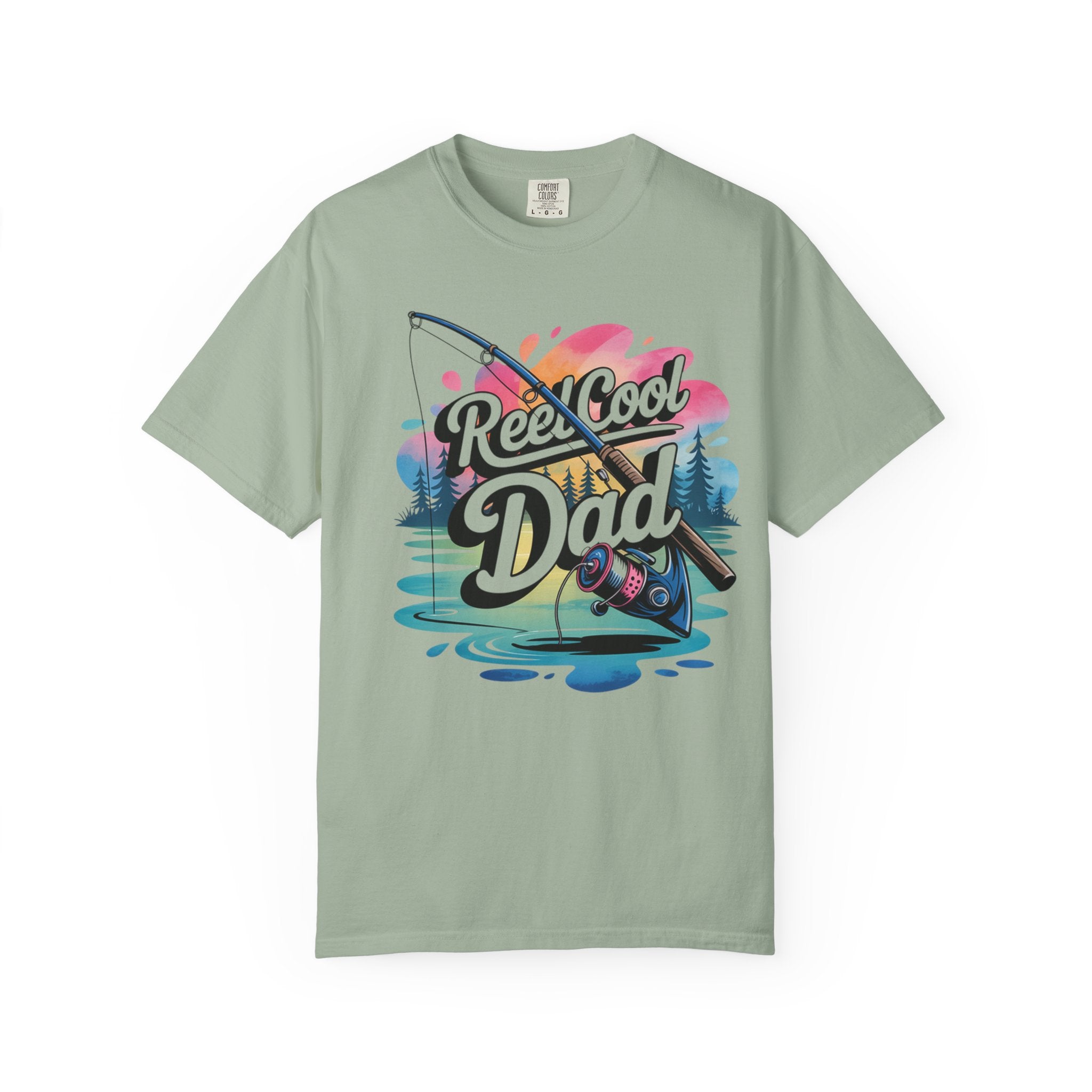 Reel Cool Dad Fishing T-Shirt — Dad Gift for Fishermen, Father’s Day Tee