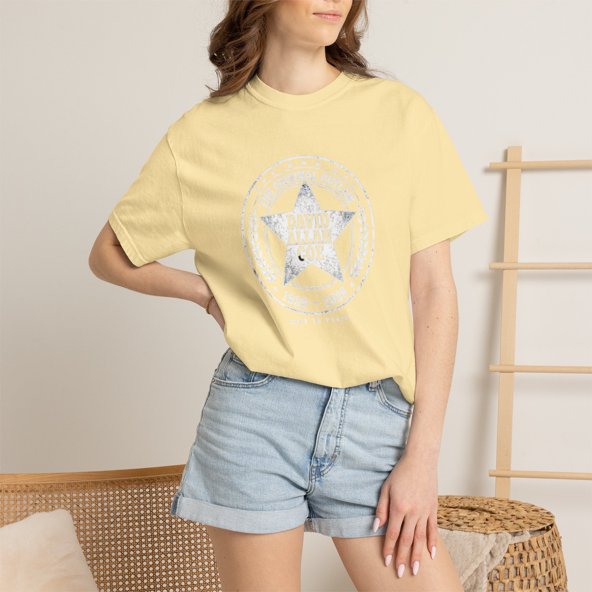 Distressed Star Seal T-Shirt — Vintage Americana Graphic Tee