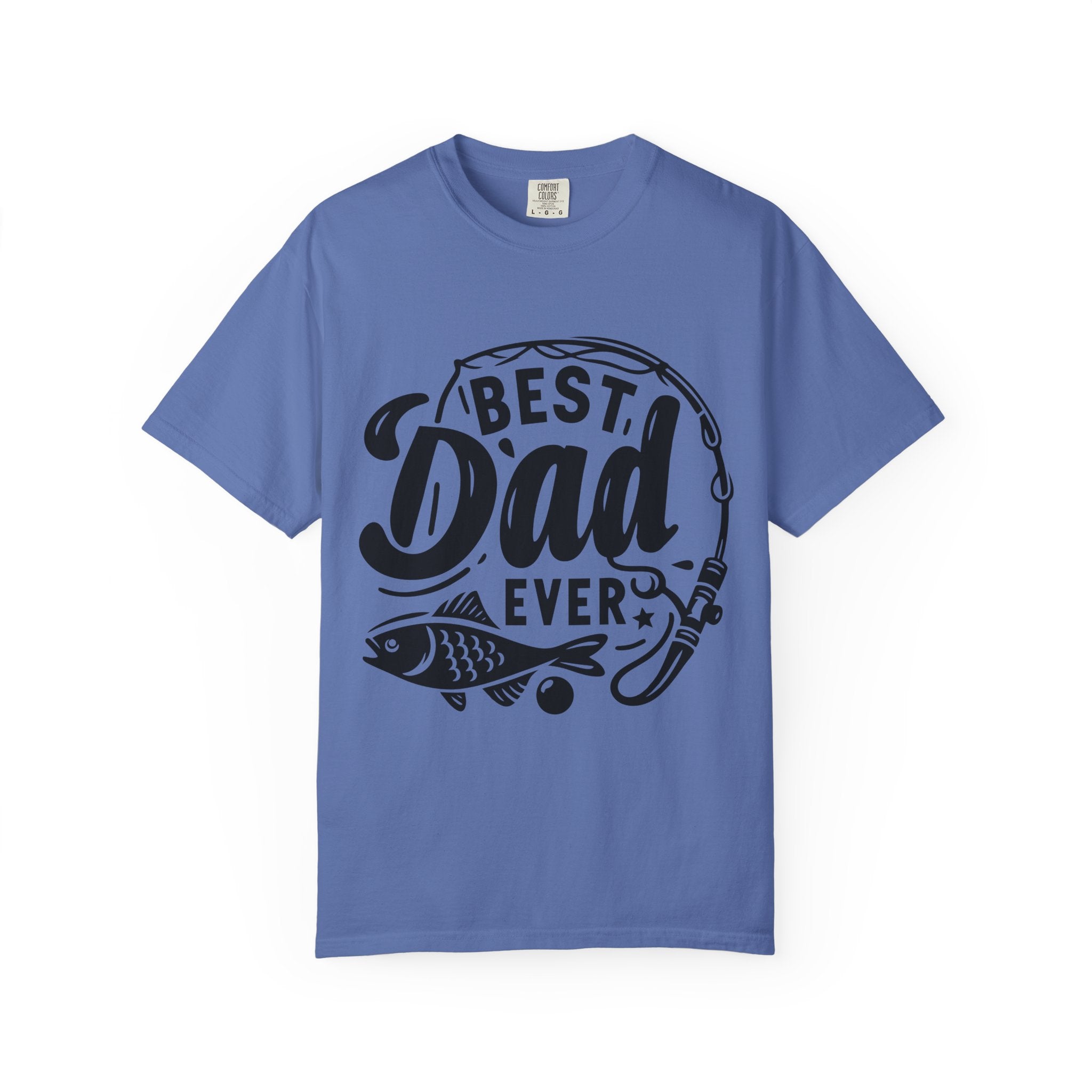 Best Dad Ever Fishing T-Shirt — Father’s Day Gift Tee