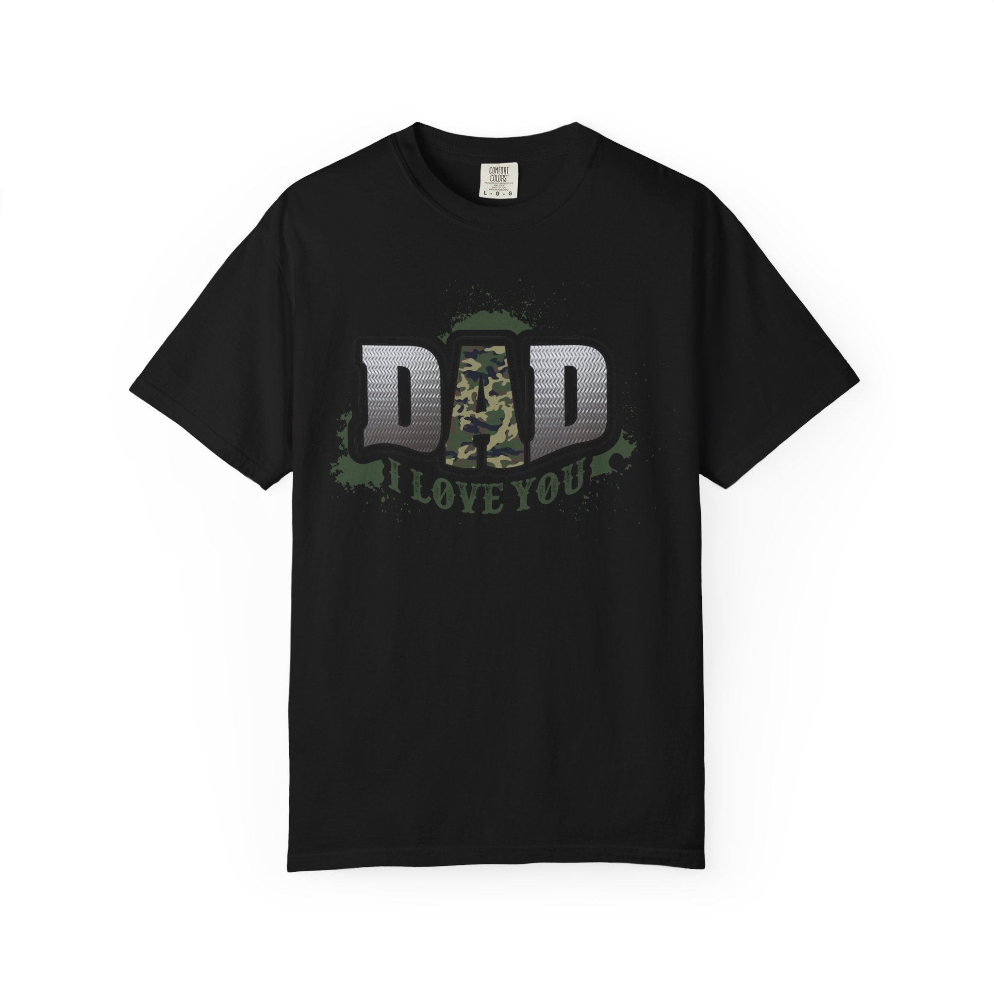 Dad I Love You Camo T-Shirt