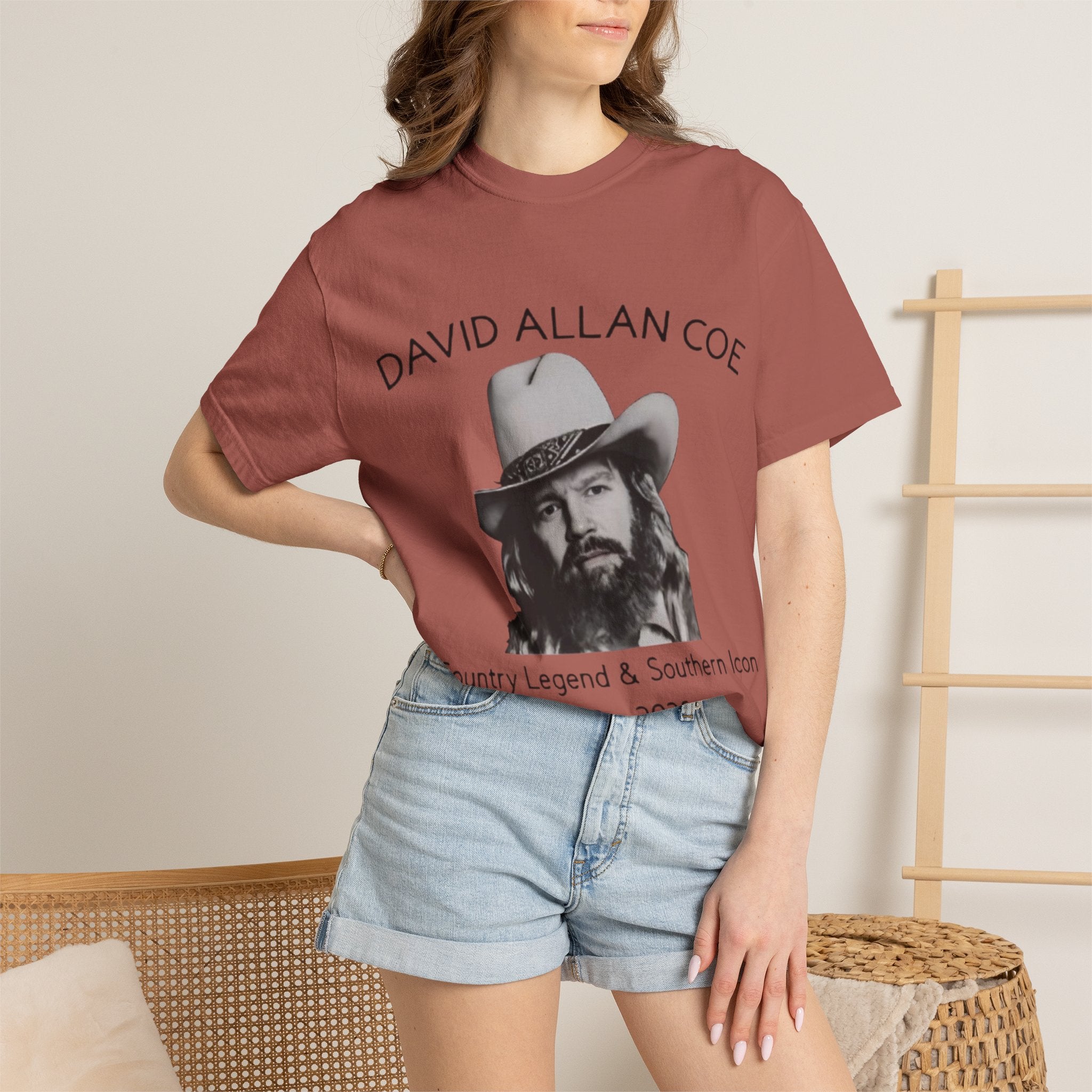 David Allan Coe Tribute T-Shirt – Country Legend Memorial