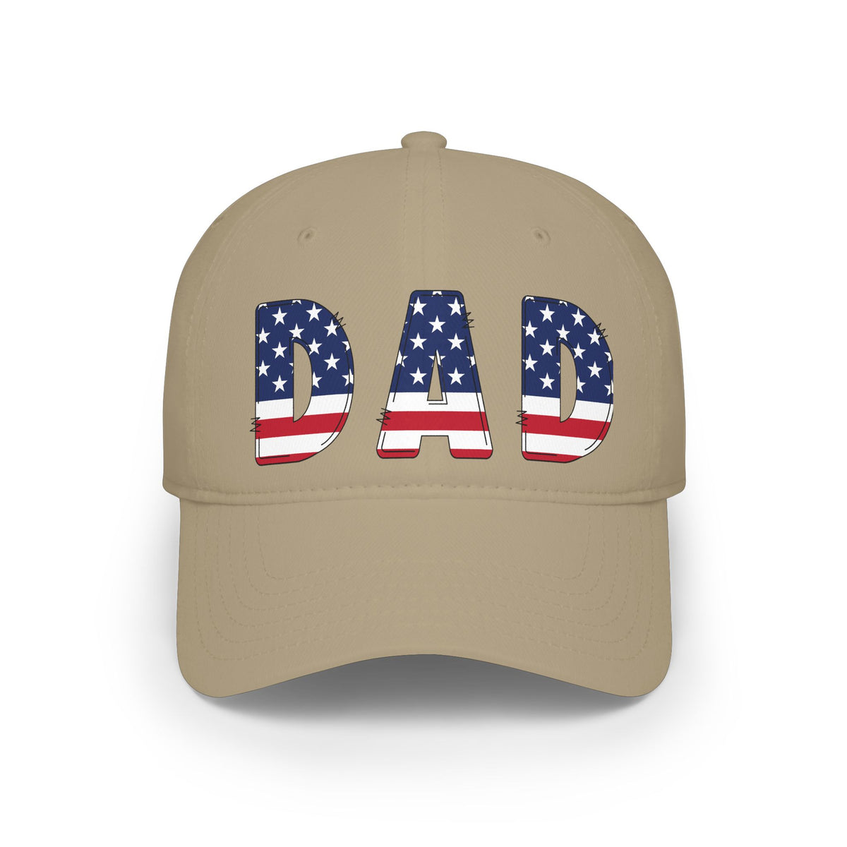 Dad Baseball Cap — American Flag Patriotic Dad Hat for Father’s Day & 4th of July