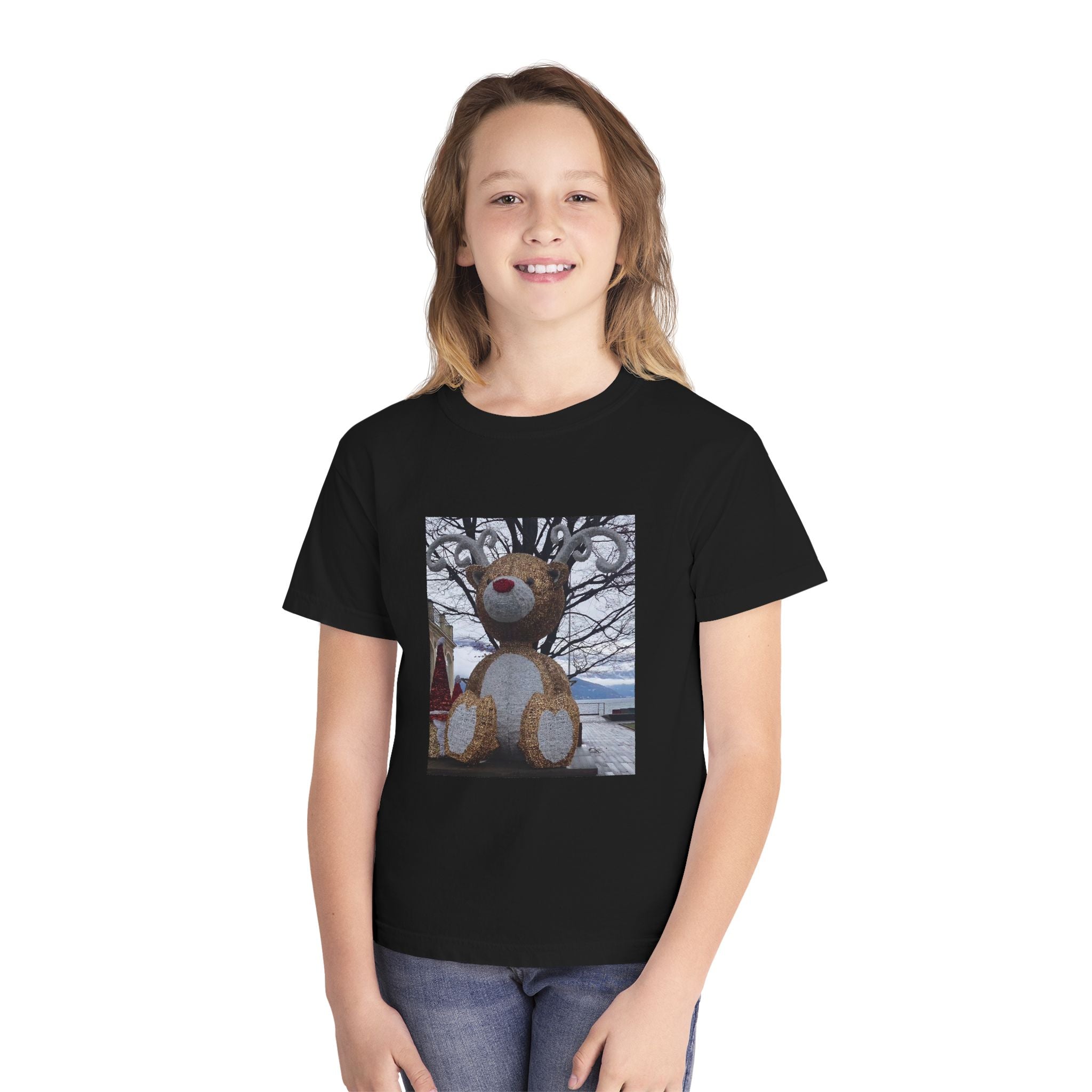 Kids Reindeer Cotton Tee
