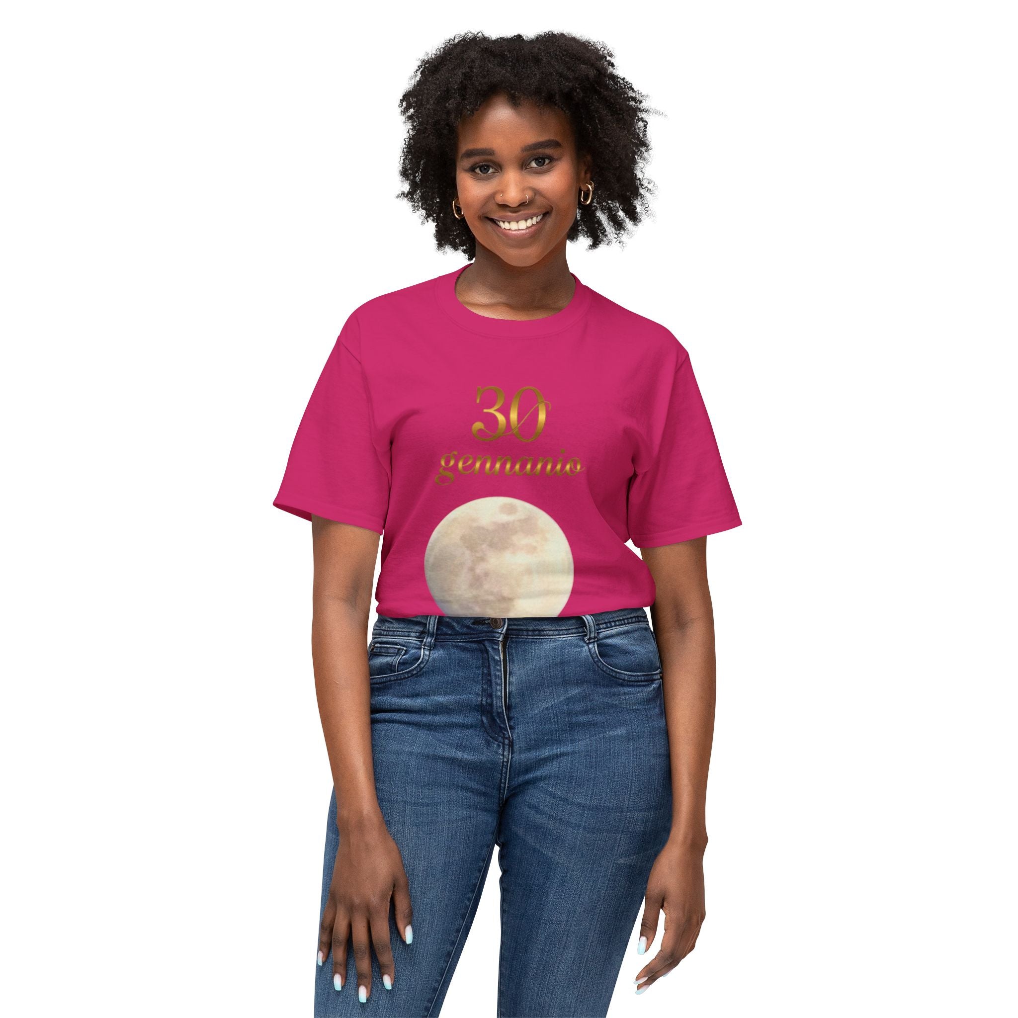 Moon Graphic Cotton Tee
