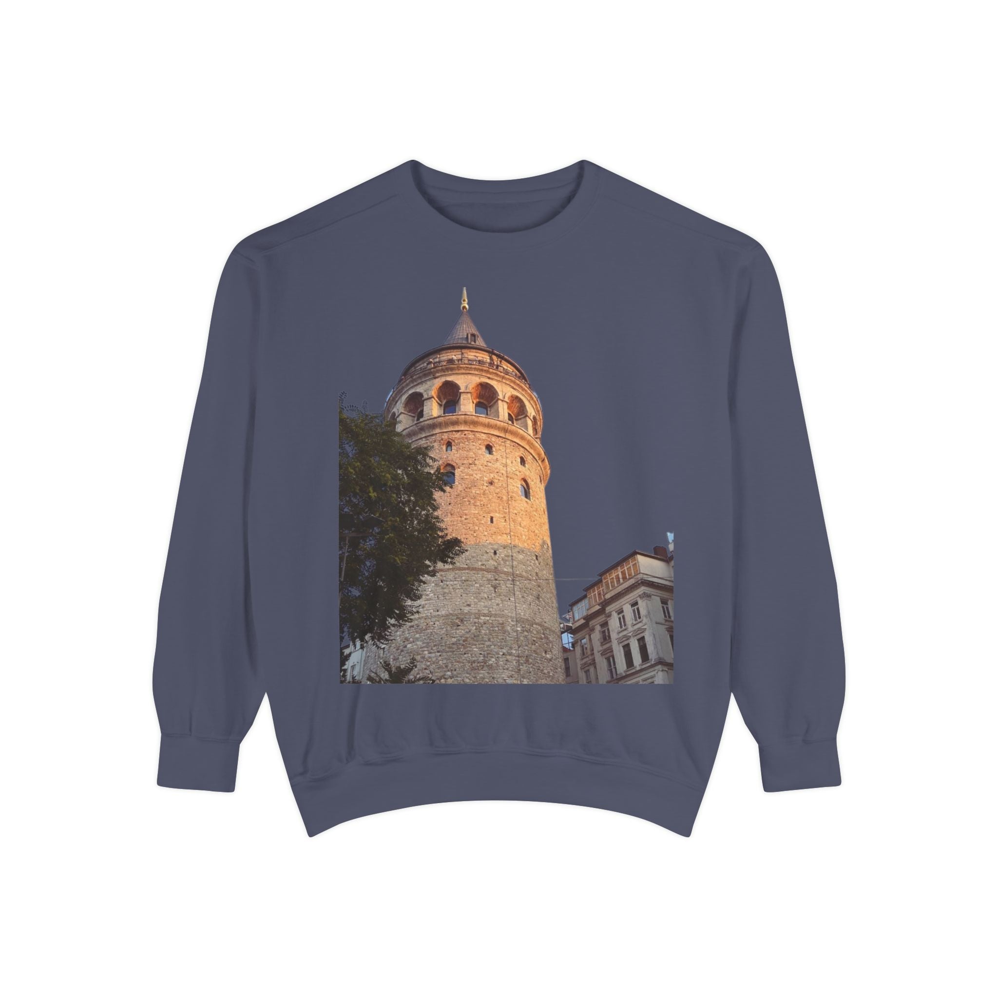 Garment-Dyed Cotton Sweatshirt