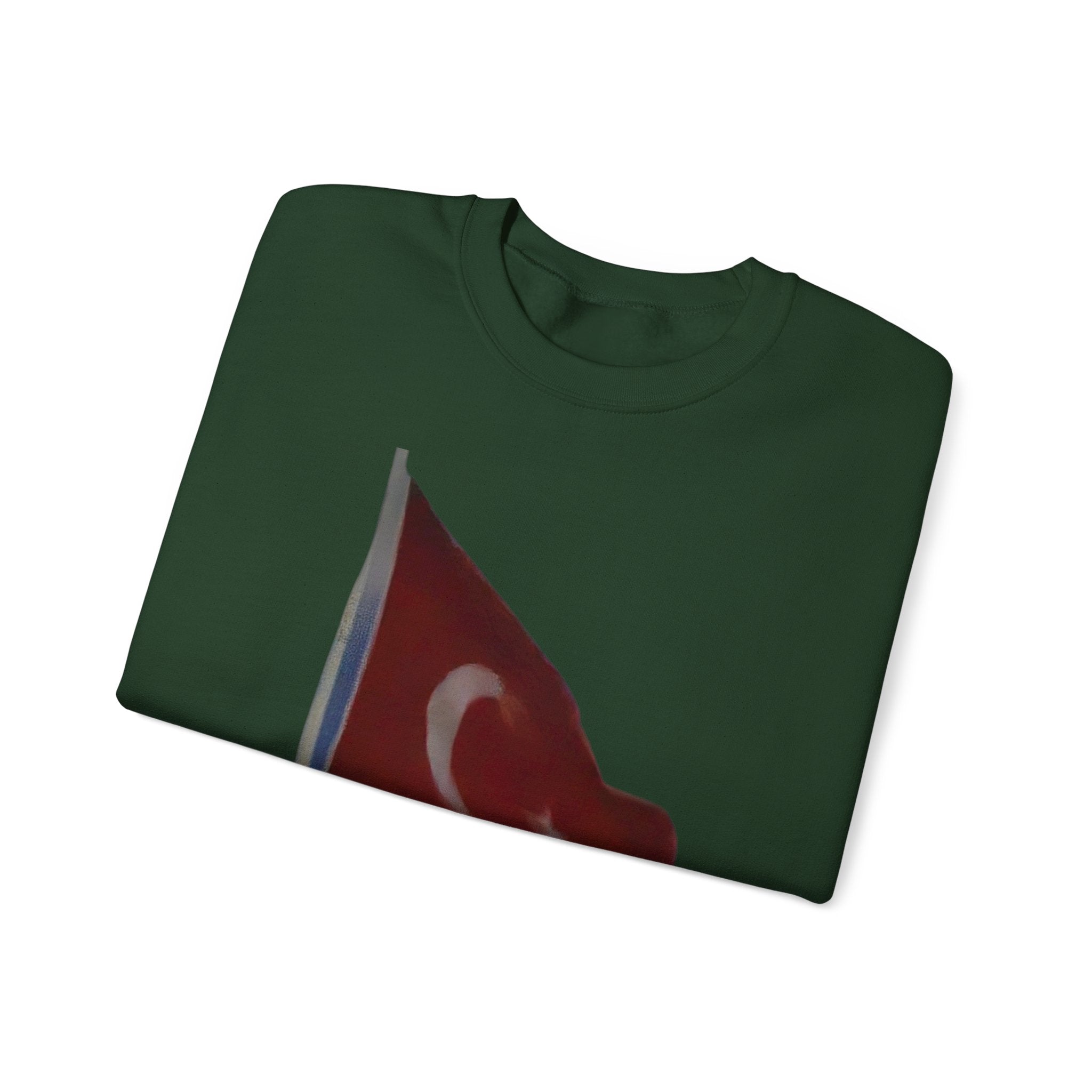 Turkish Flag Fleece Crewneck