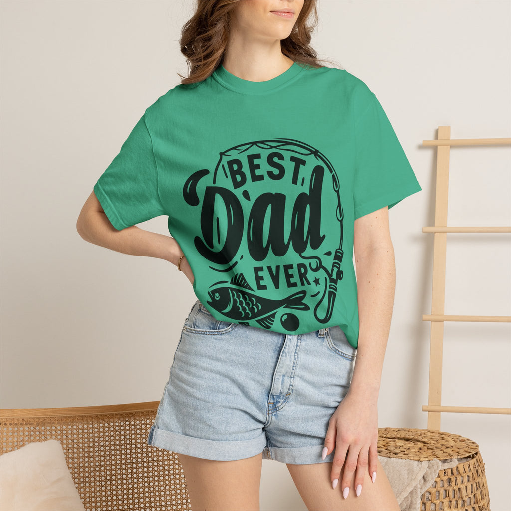 Best Dad Ever Fishing T-Shirt — Father’s Day Gift Tee