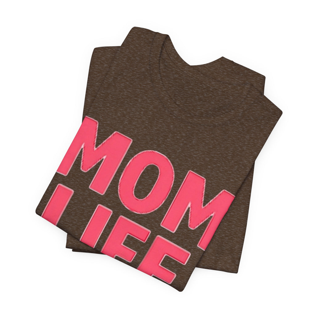 Soft Cotton Mom Life Tee