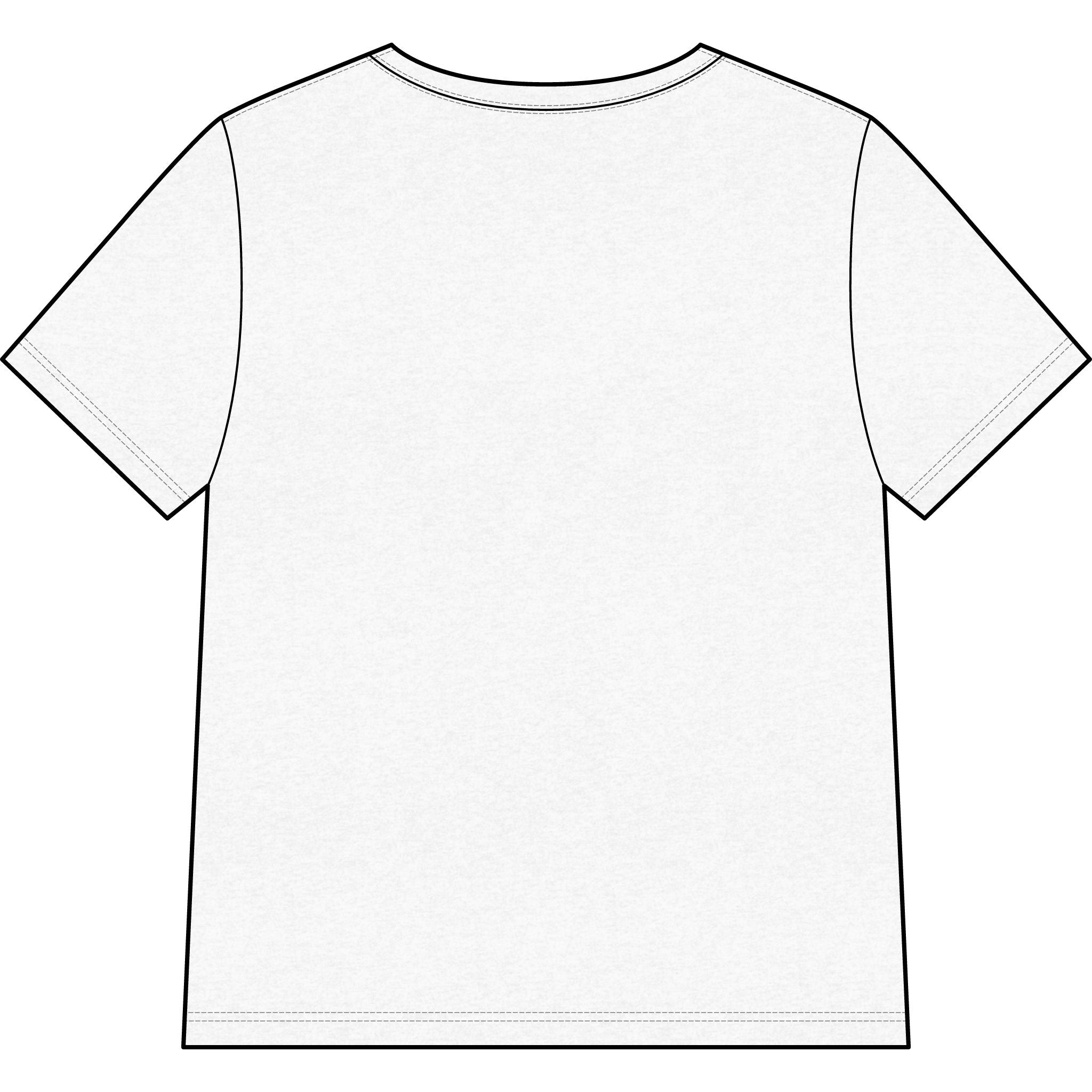 Relaxed Mom V-Neck Tee