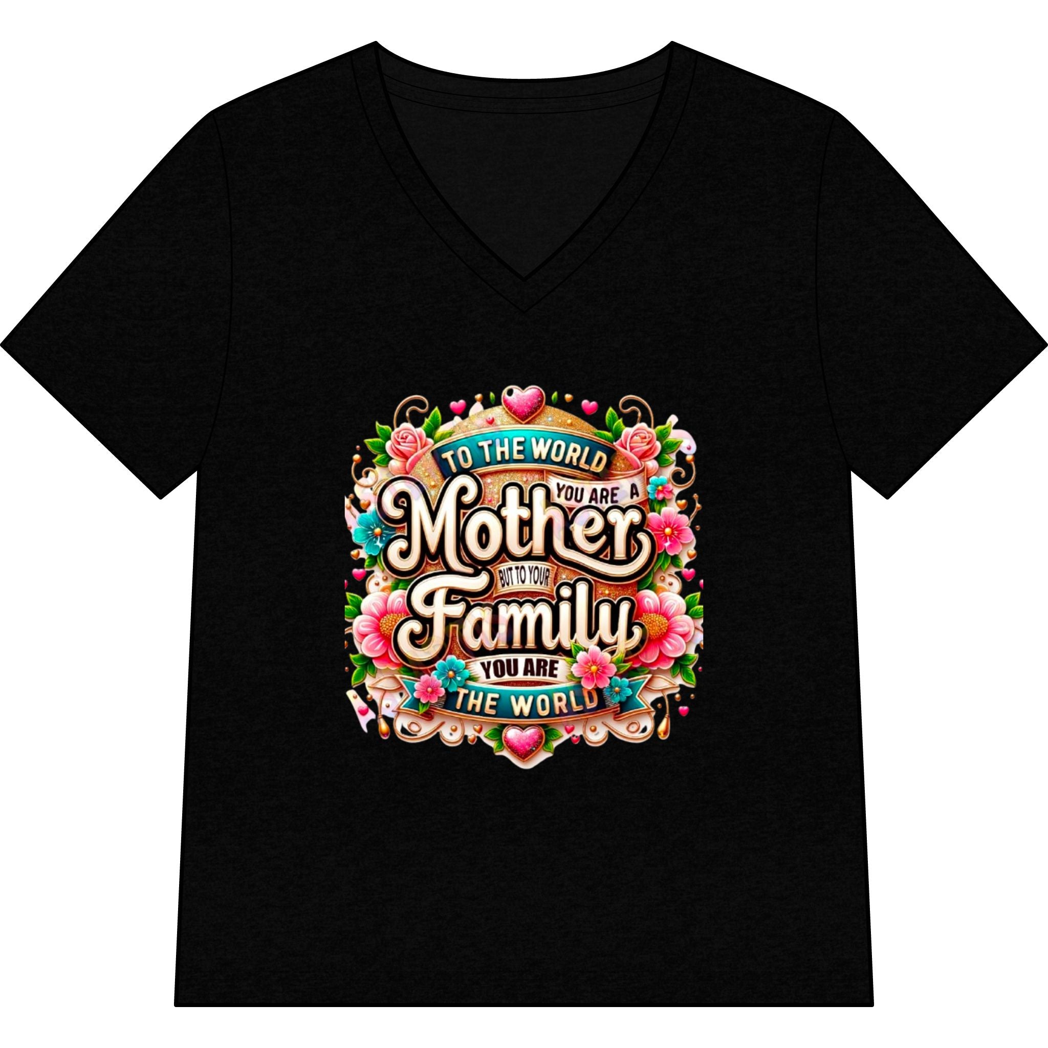 Soft Heather V-Neck Tee