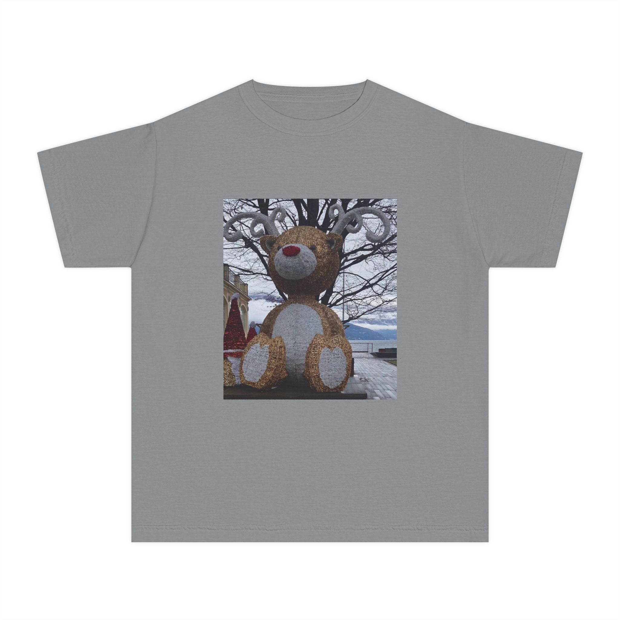 Kids Reindeer Cotton Tee