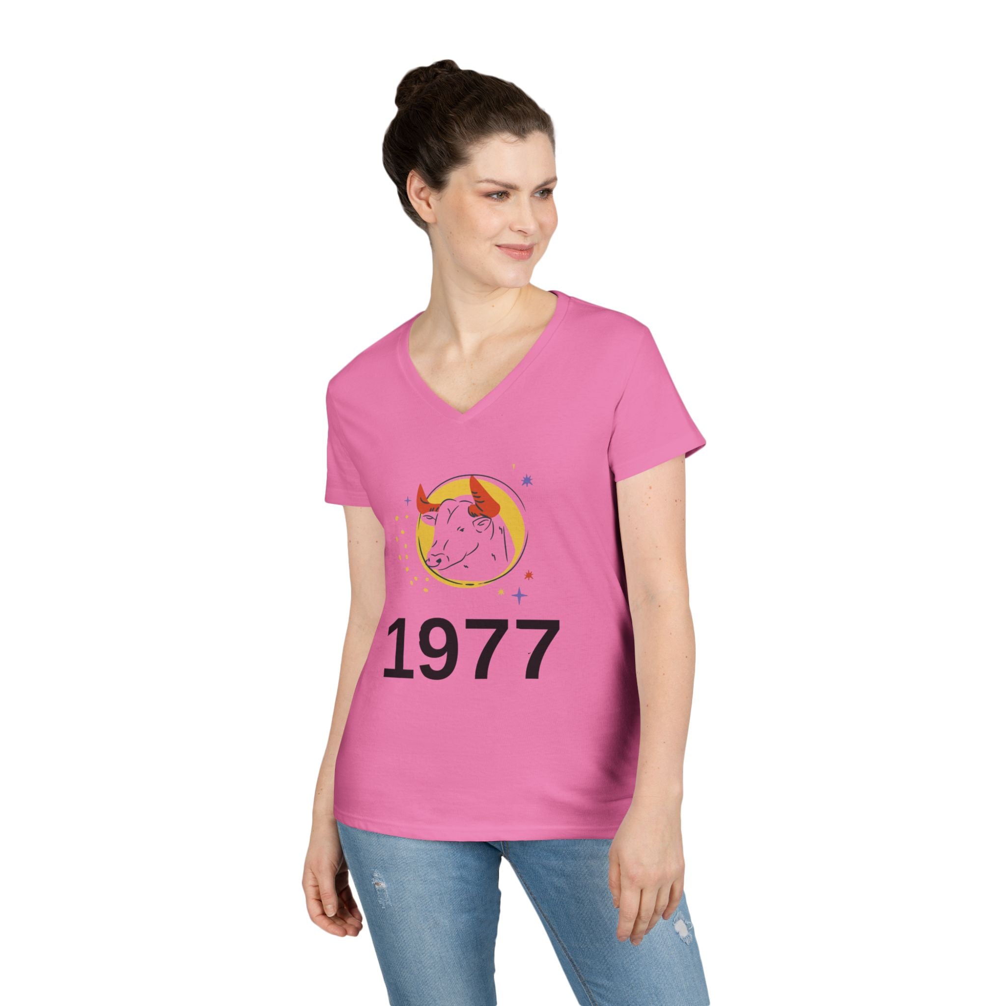 1977 Taurus Cotton V-Neck