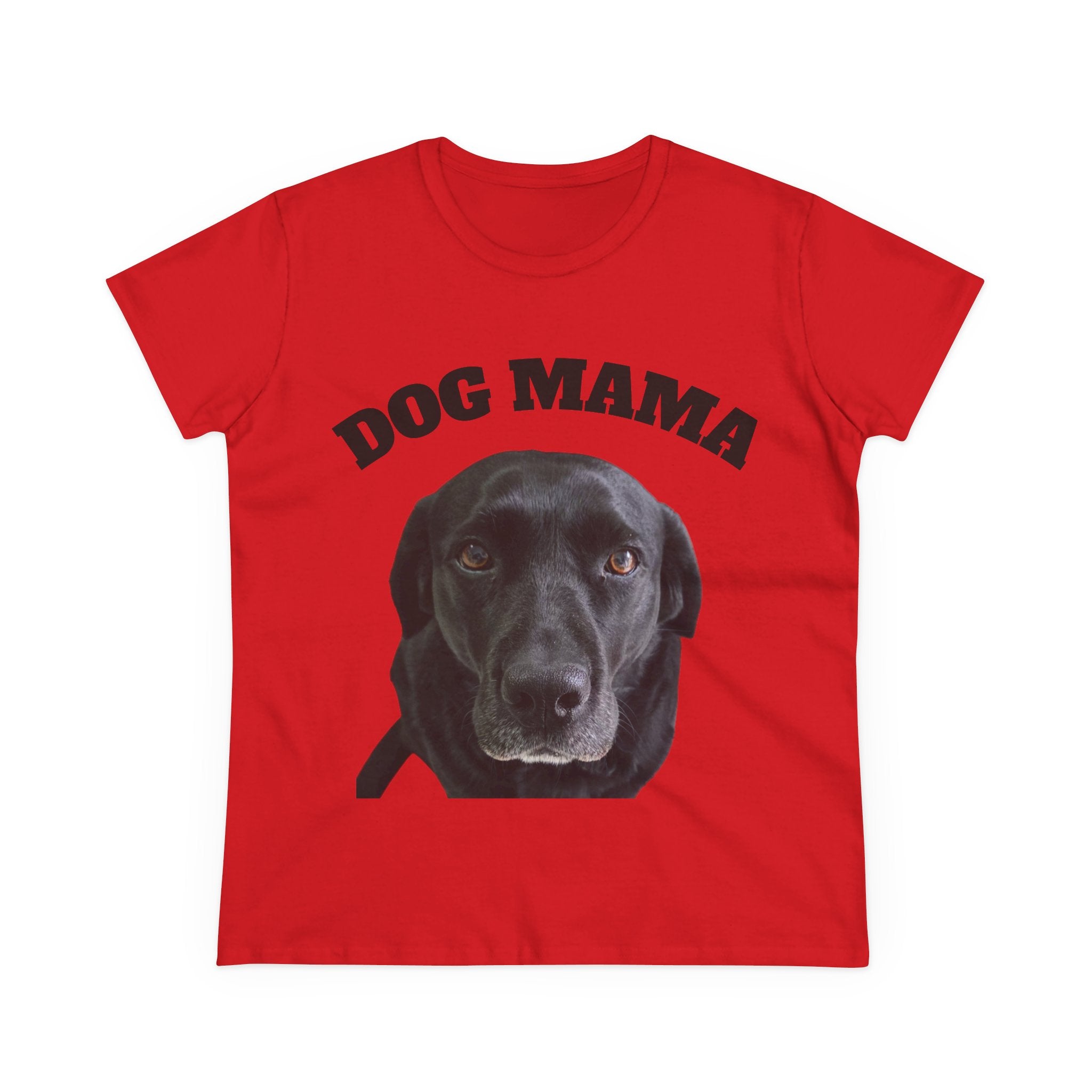 Black Lab Dog Mama Tee