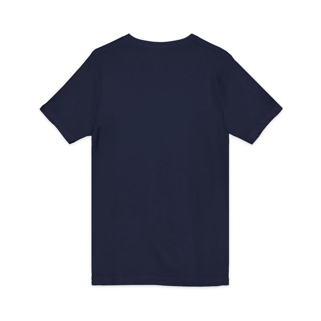 Top Dad V-Neck Tee — Patriotic Jet Star Fathers Day T-Shirt