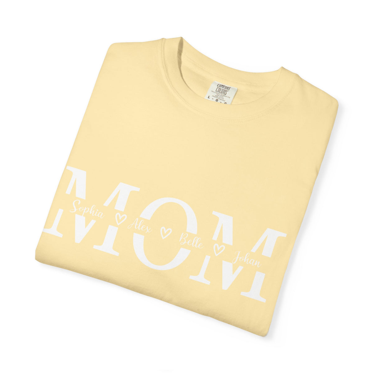 Classic White Garment-Dyed T-Shirt