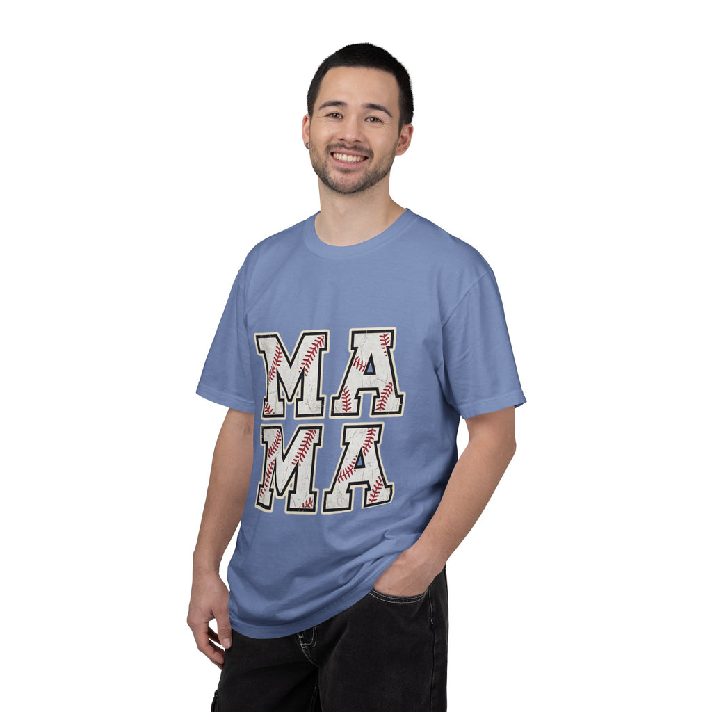 Vintage Cotton Baseball Mom Tee