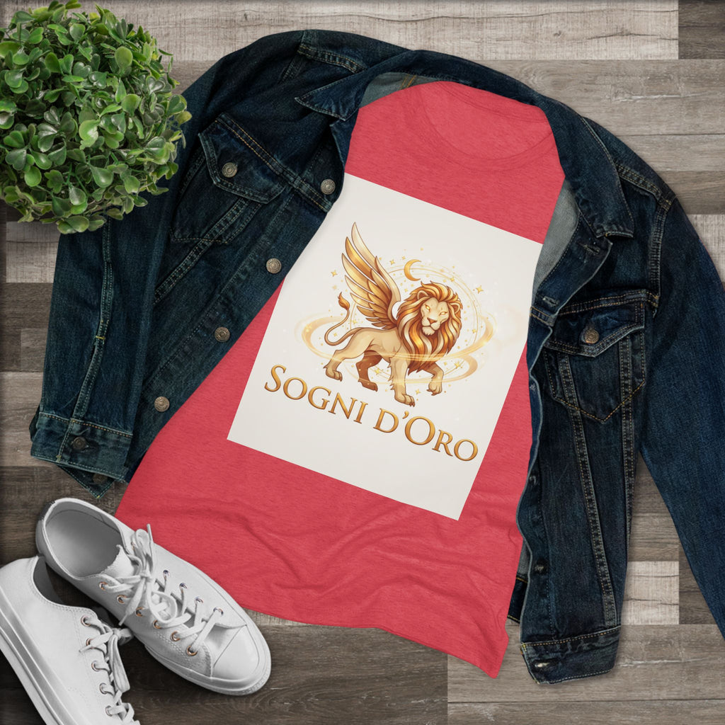 Sogni d'Oro Golden Winged Lion Women's Tee