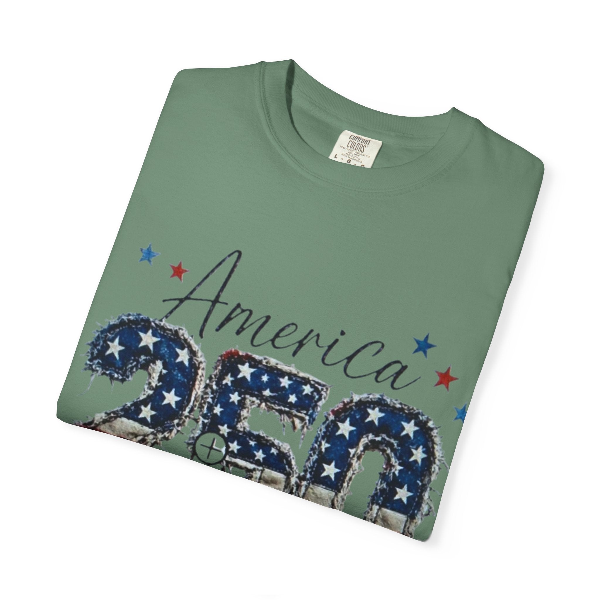 America 250 T-Shirt — 1776–2026 Stars & Stripes Patriotic Tee