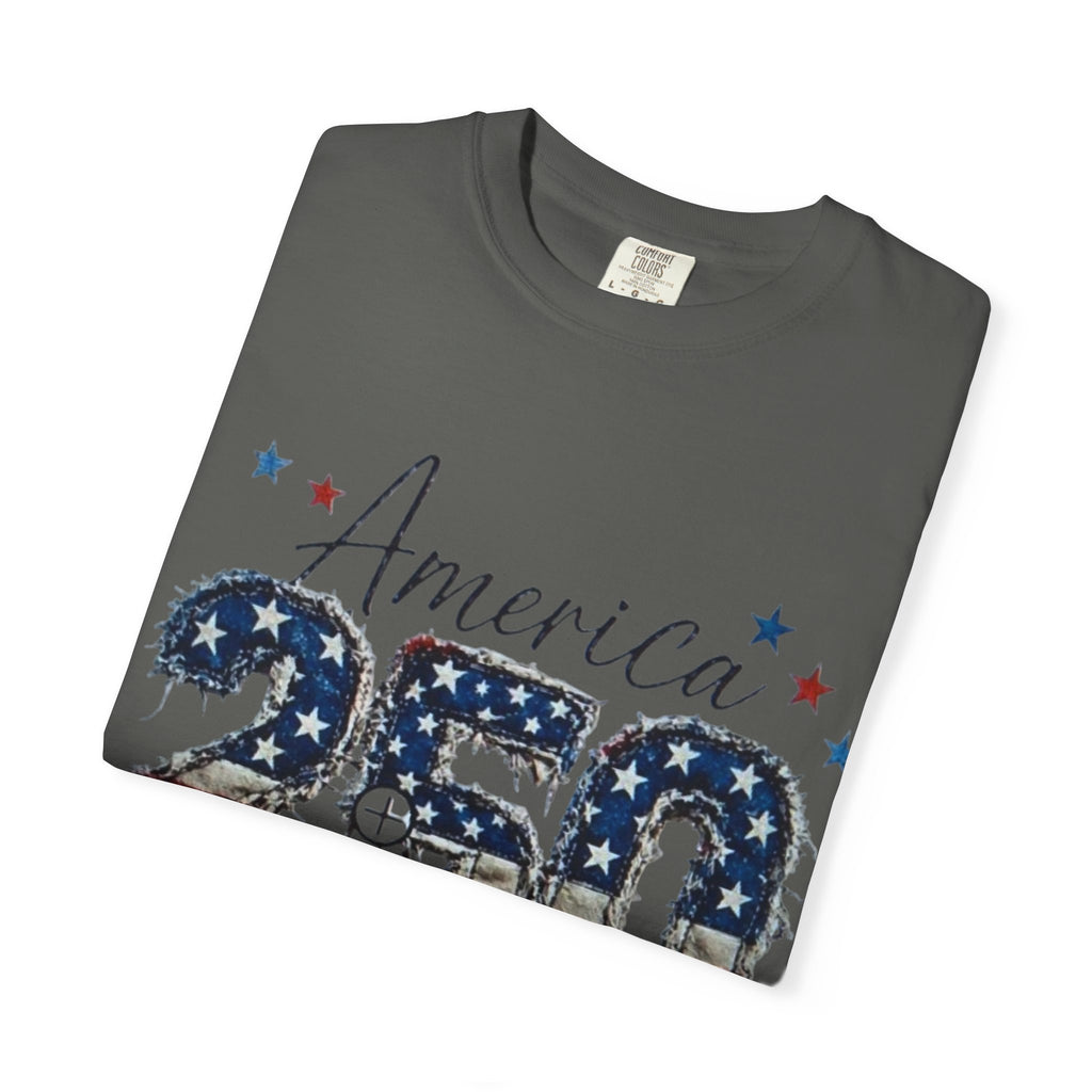 America 250 T-Shirt — 1776–2026 Stars & Stripes Patriotic Tee